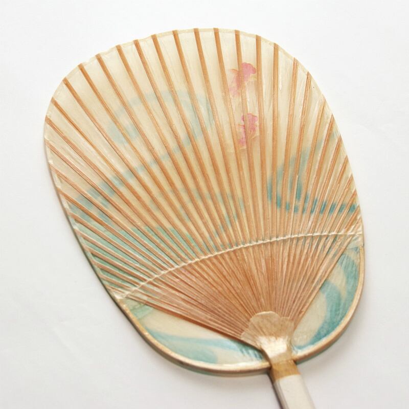 水うちわ 金魚 岐阜県産【団扇】【美濃手漉き和紙】【伝統工芸品】【民