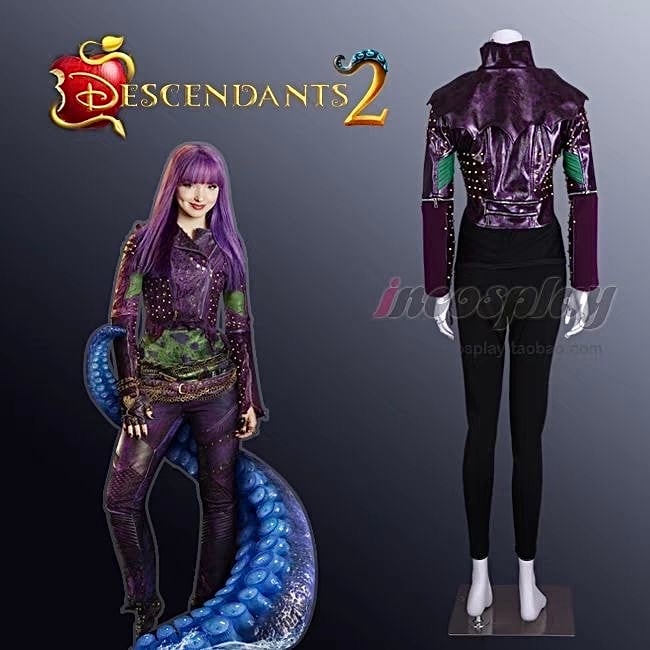 ディズニー ディセンダント2 マル コスプレ衣装 Dハロ ドレス 大人