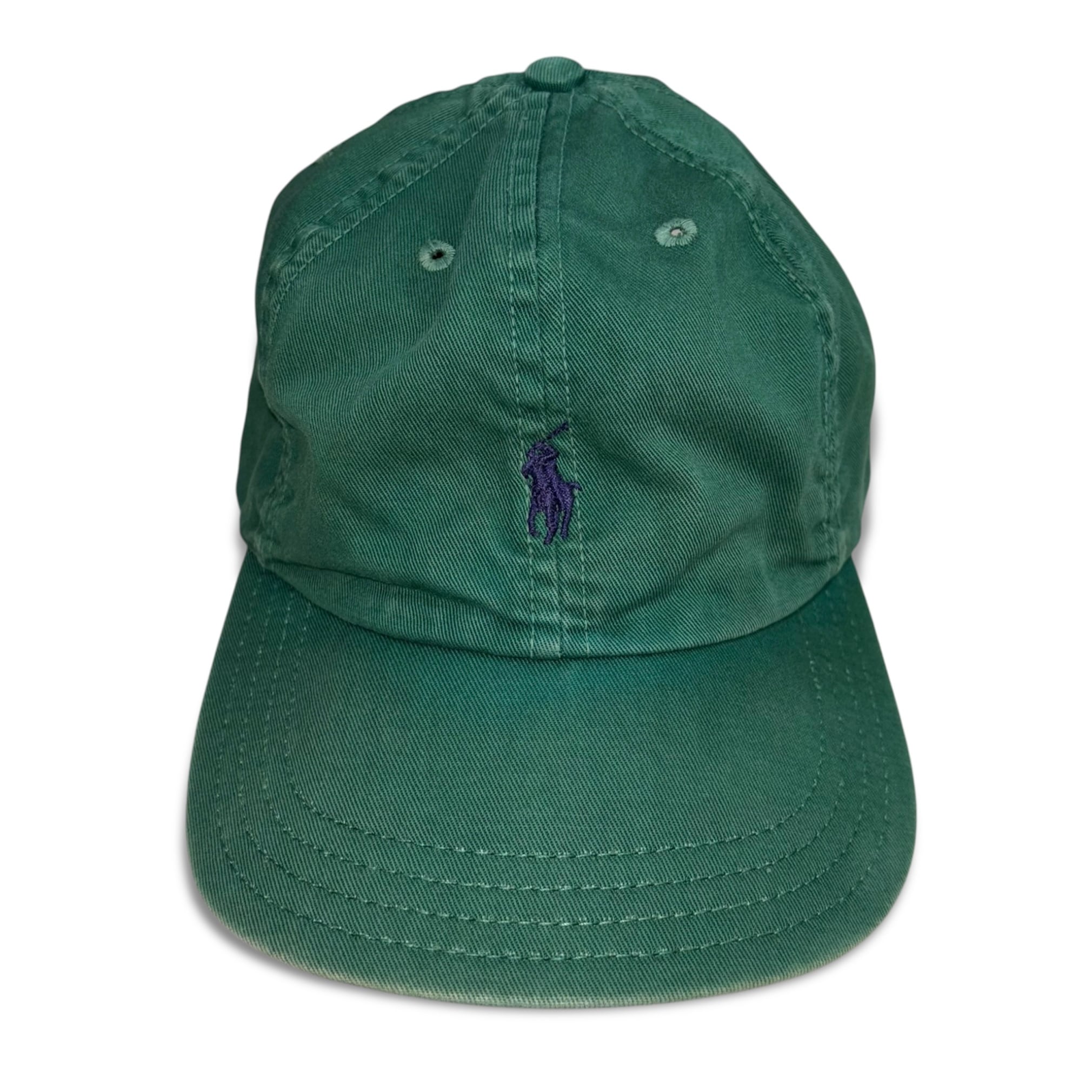 90s Ralph Lauren キャップ③ ラルフローレン USA製 緑 帽子 | no pain