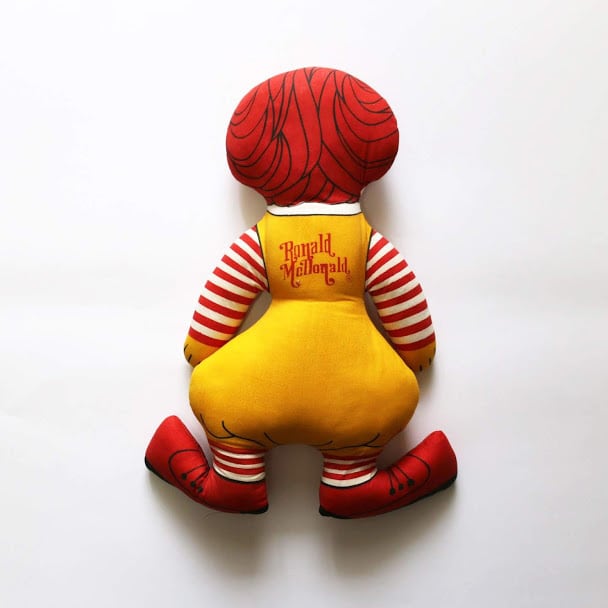 Vintage Ronald McDonald pillow doll・ヴィンテージ ドナルド
