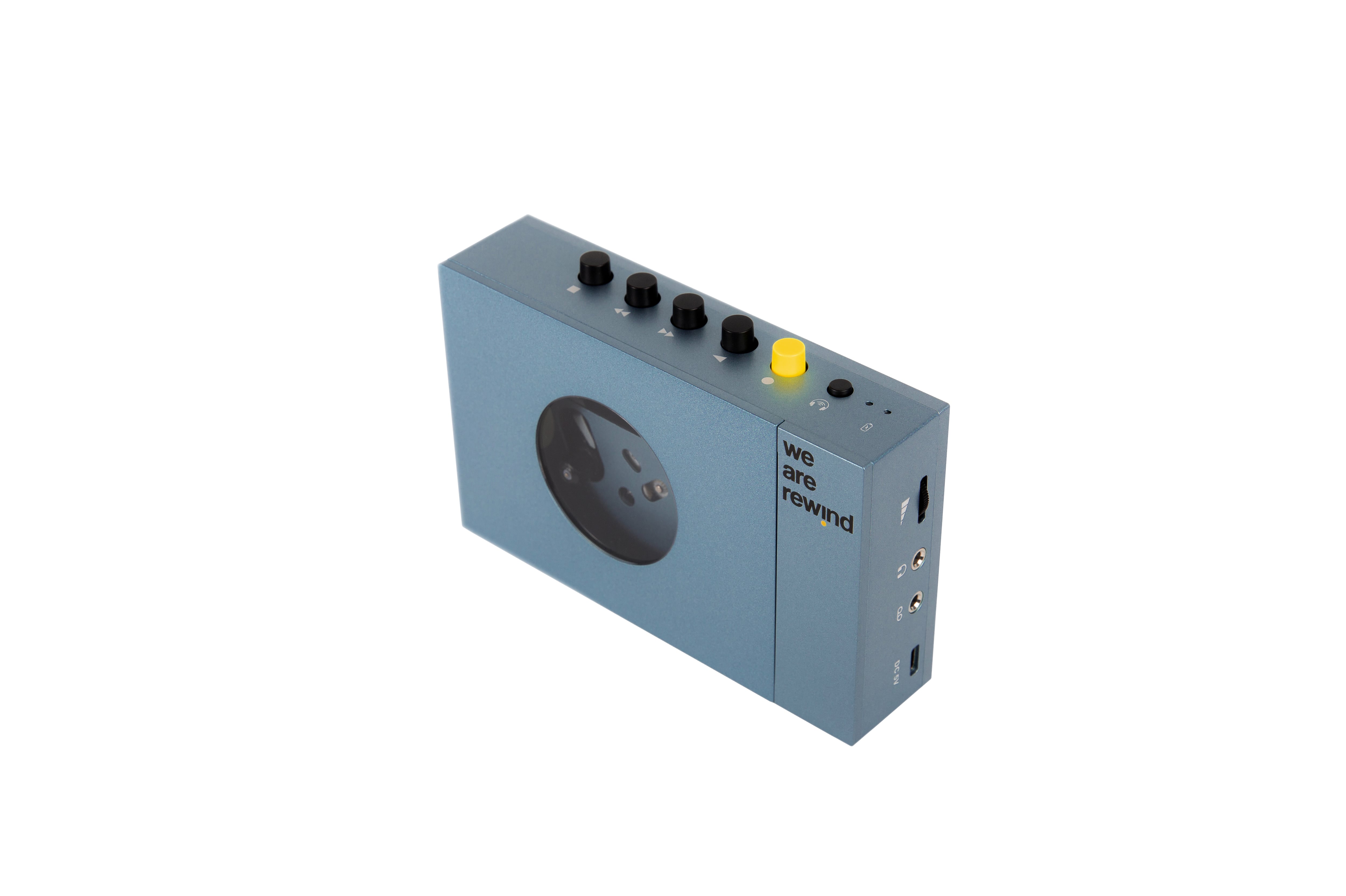 WE ARE REWIND Cassette Player Blue | 灯台 onlineshop (haruka nakamura)