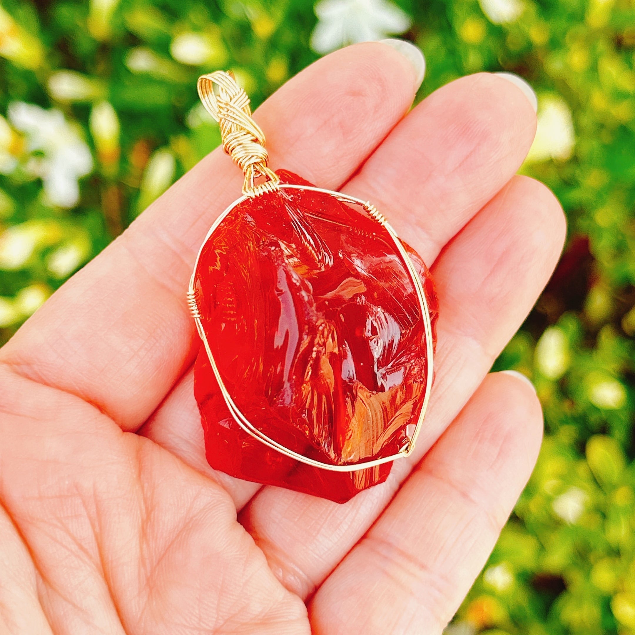 シエラネバダ産アンダラクリスタル ☆宝石質~Gem Lemurian Sunrise