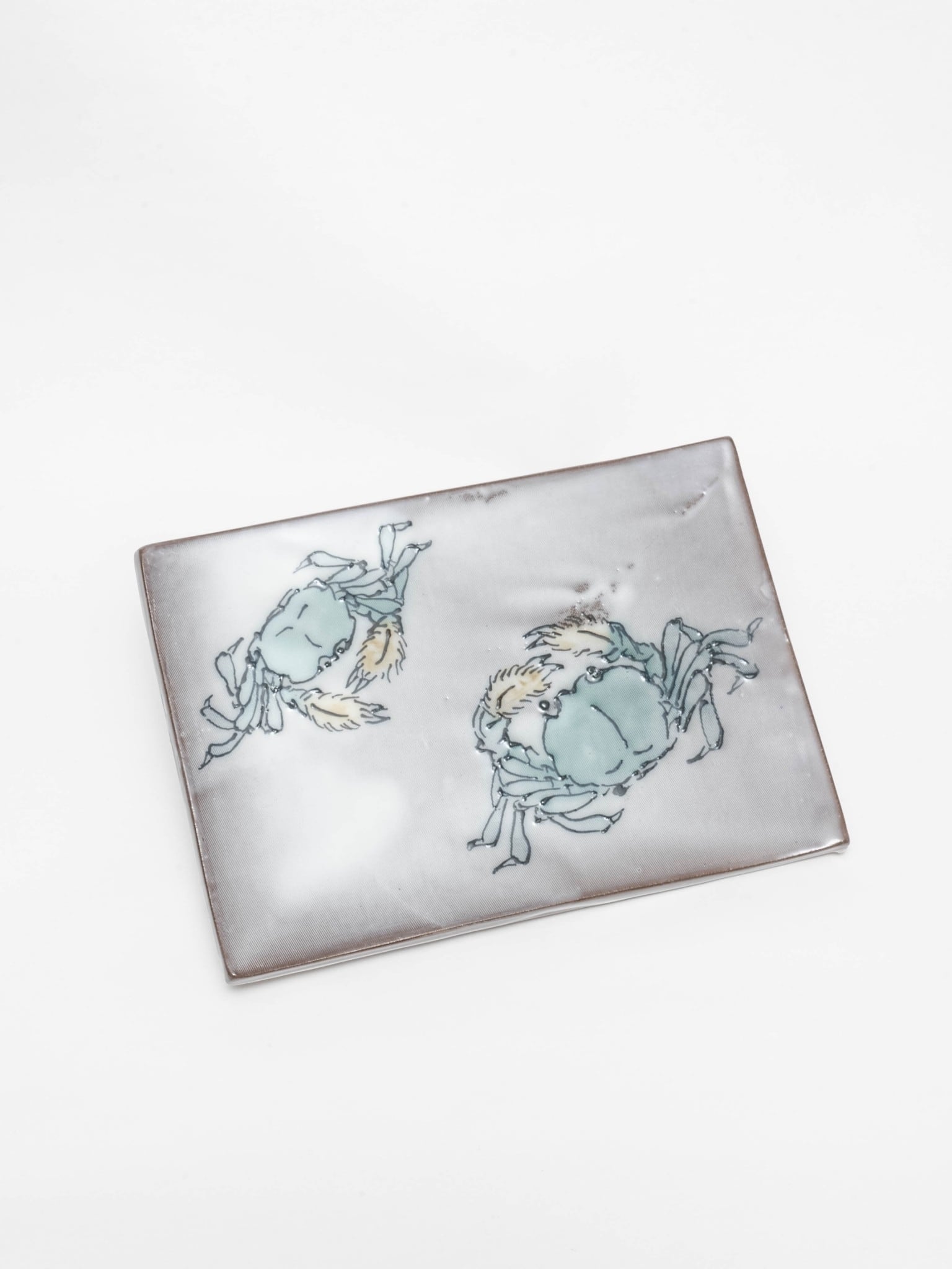 大堀筒描き 皿 大 | 大堀相馬焼 陶吉郎窯