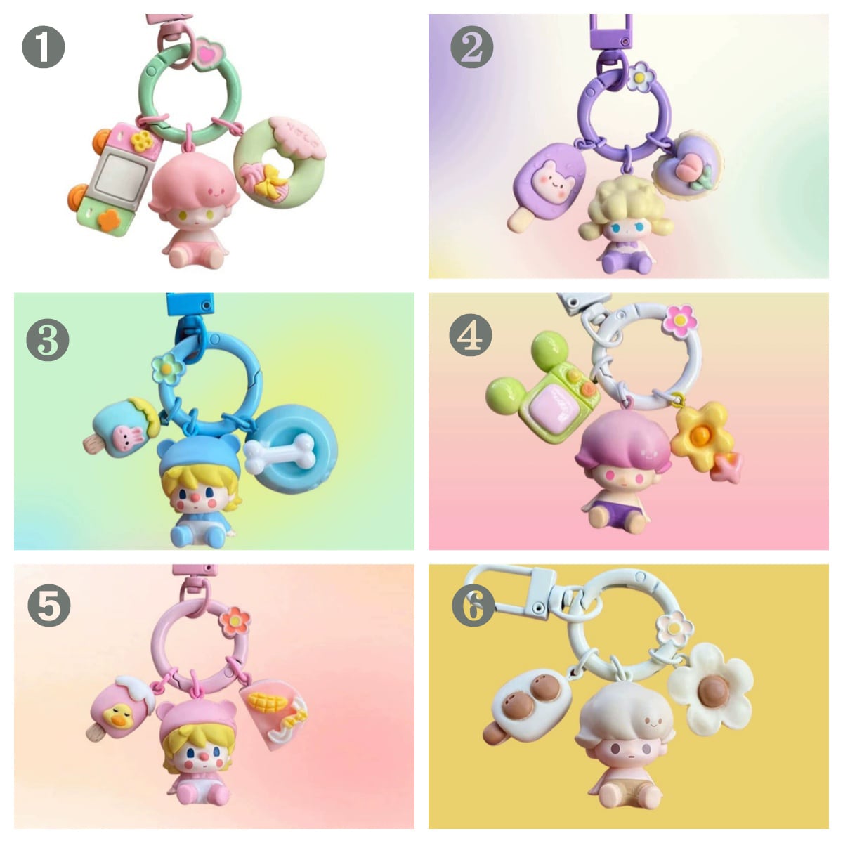 キーホルダー】 SKULLPANDA スカルパンダ Dimoo ディーモ キーホルダー