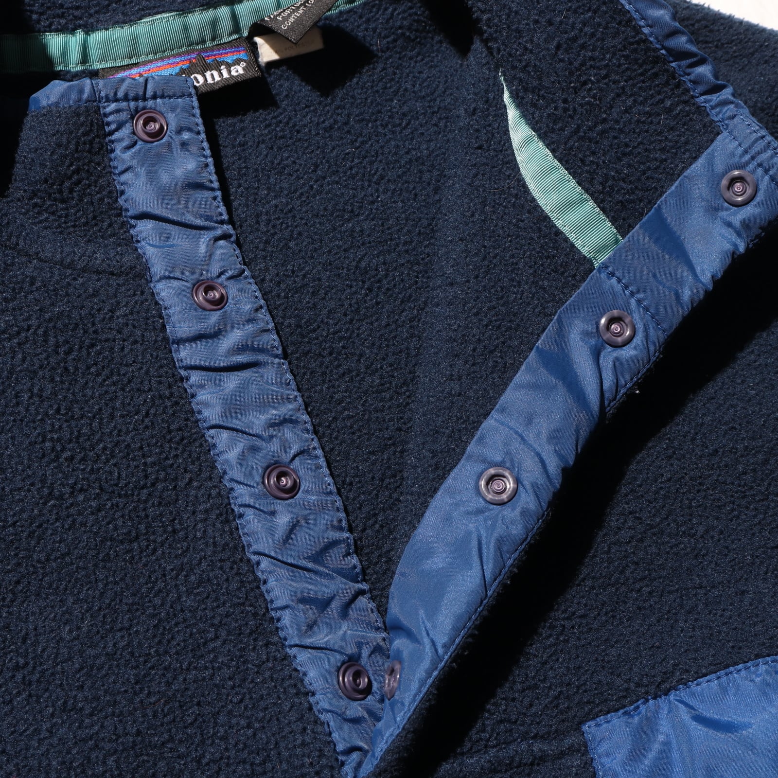 極美品 XL 雪無し ポルトガル製 ネイビー シンチラスナップT Patagonia
