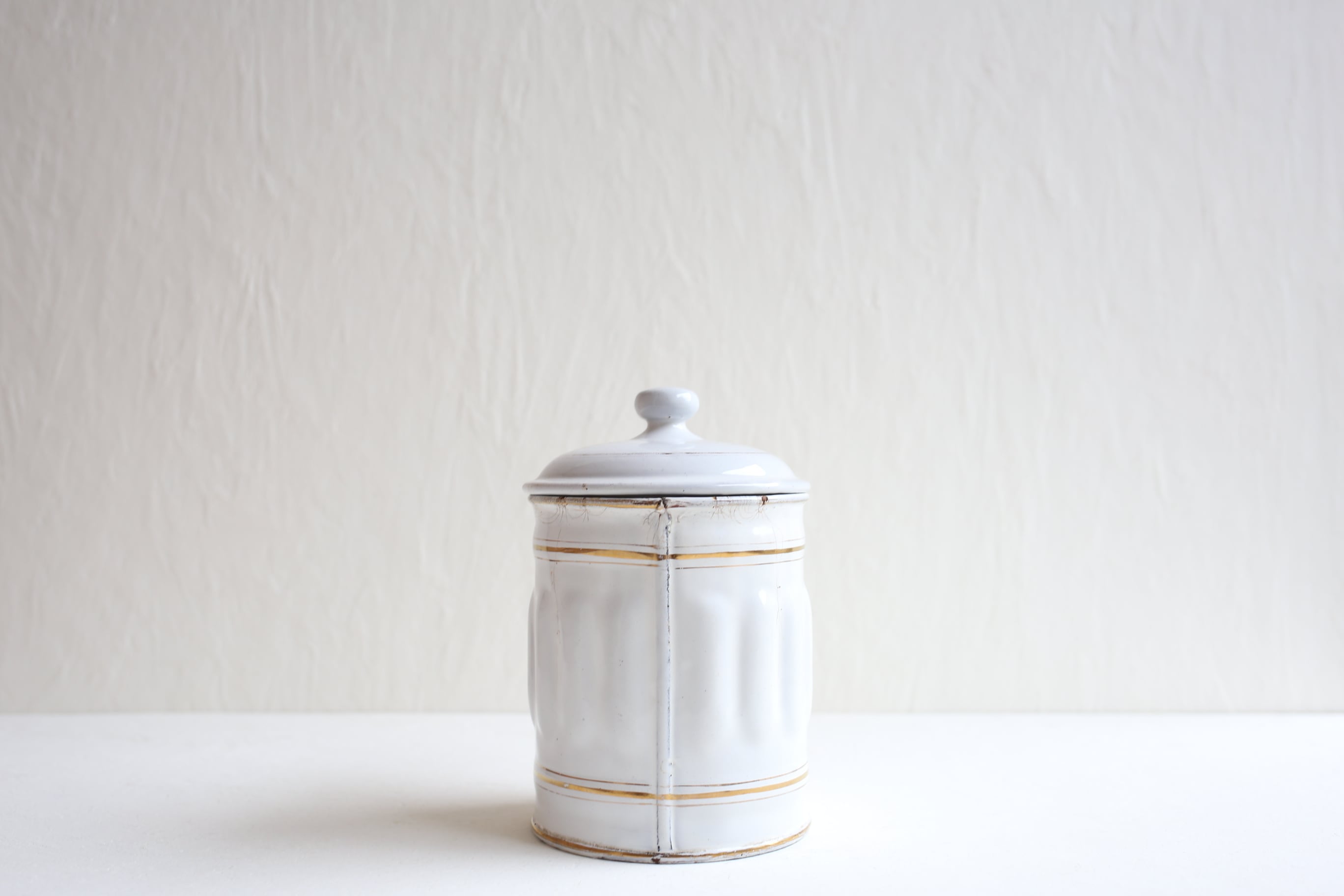 フランス アンティーク ヴィンテージ ホーロー キャニスター「Sucre