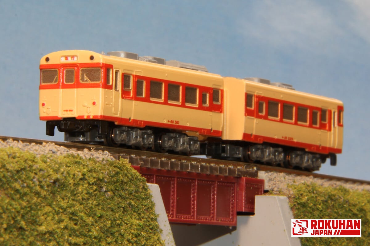 ST010-1 キハ58 国鉄急行色 (Z SHORTY KIHA58 JNR Express Color