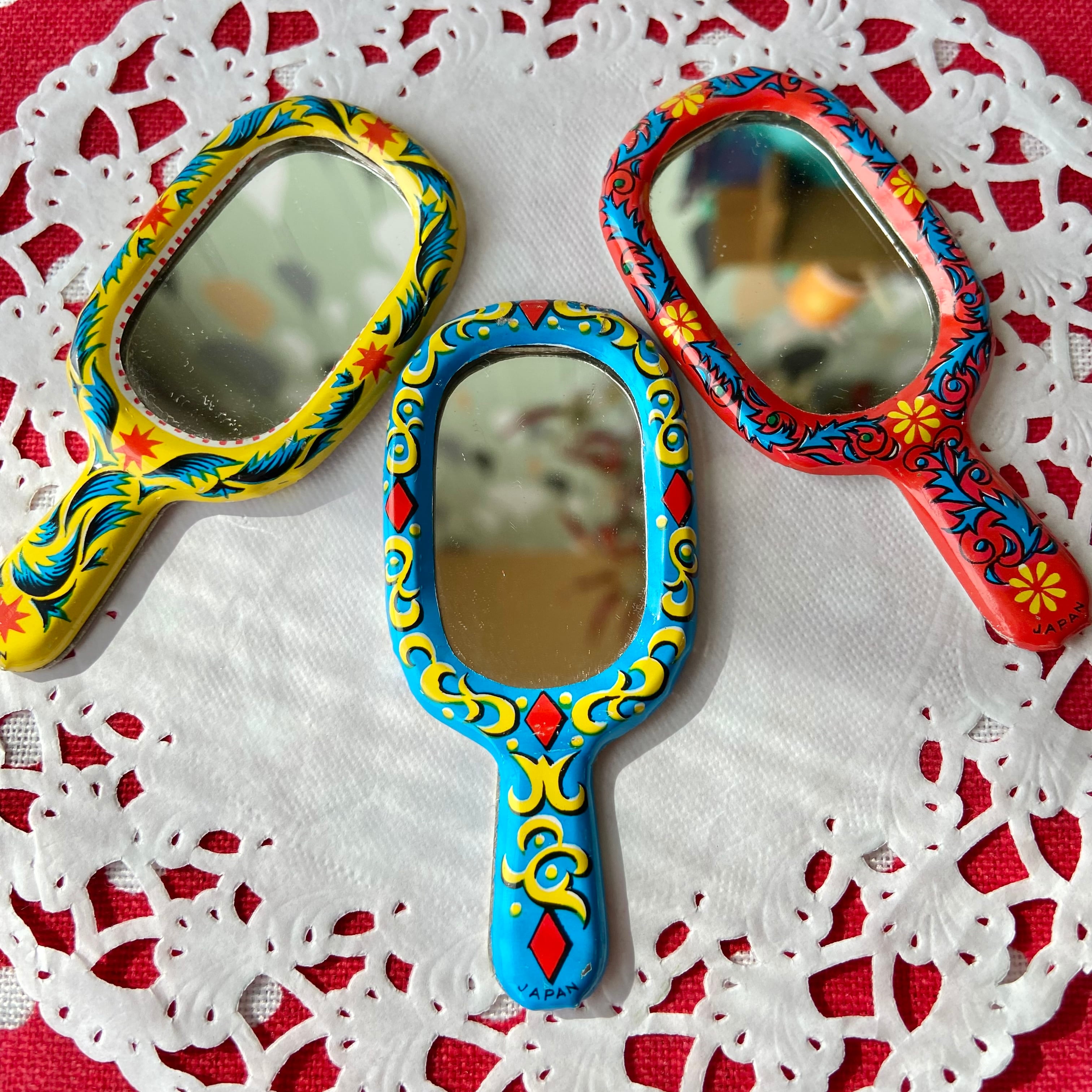 昭和レトロ☆オモチャの小さな手鏡 | ケダマヤ商店