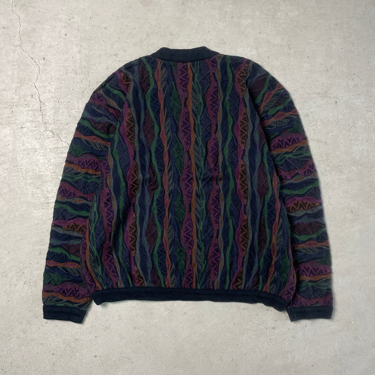 90年代 オーストラリア製 COOGI クージー 3Dニット セーター メンズM