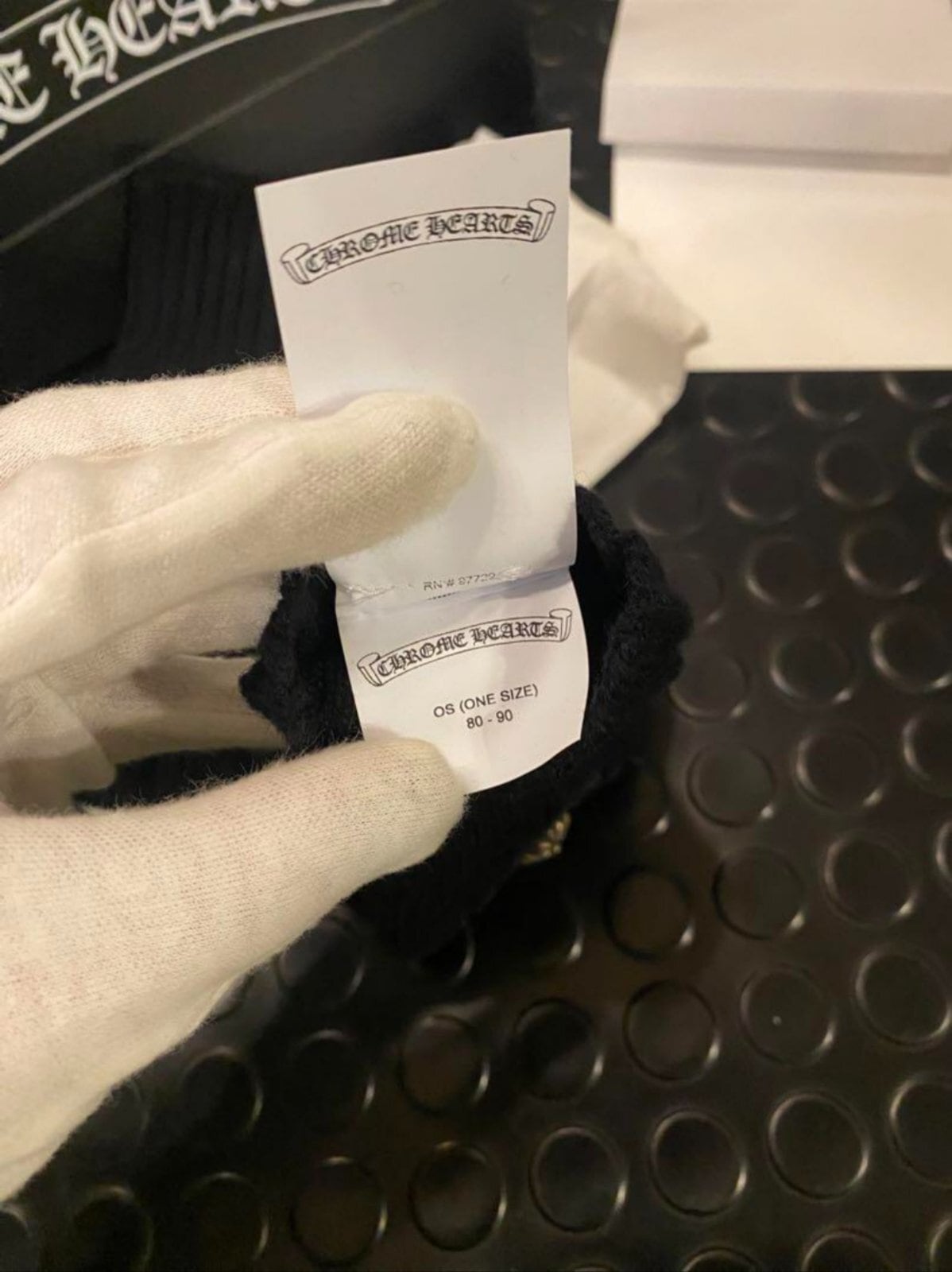 CHROME HEARTS クロムハーツ クロスパッチ グローブ 手袋 | chromehearts