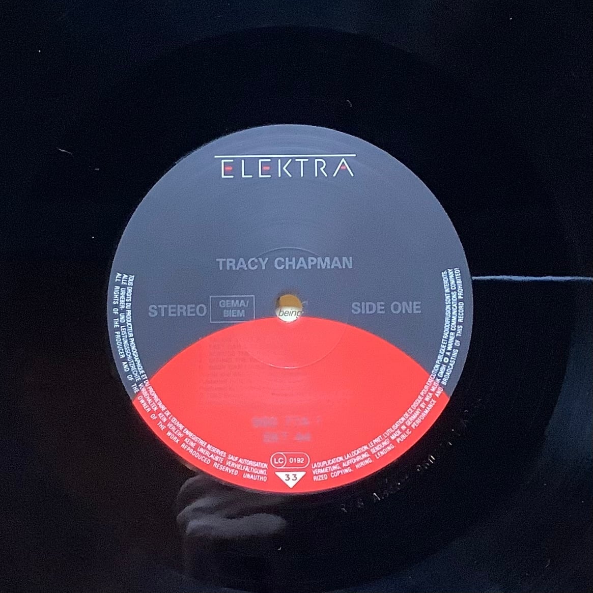 TRACY CHAPMAN / TRACY CHAPMAN | Plastic Soul Records