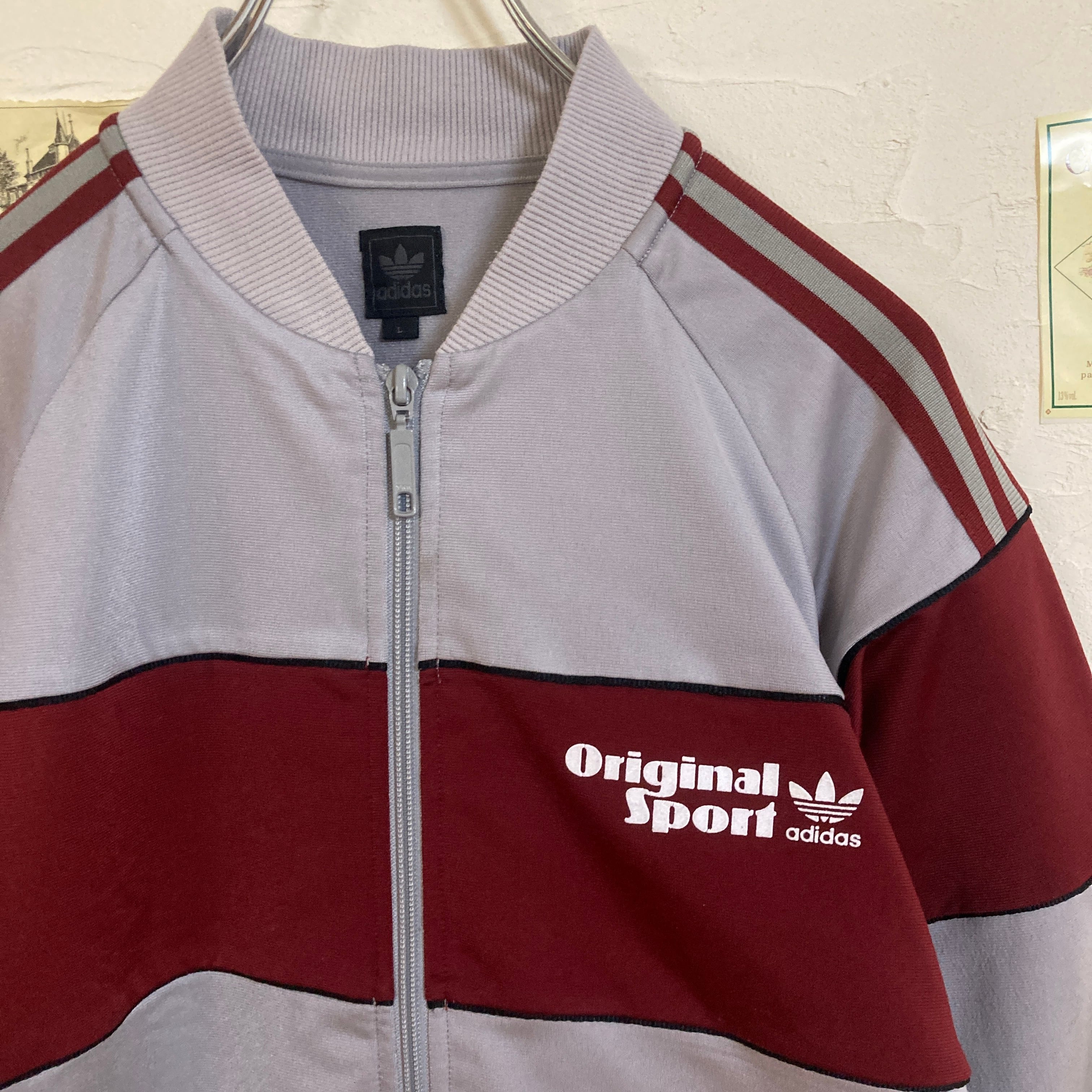 アディダス '00s トラックジャケット 万国旗タグ 復刻 黒タグ | 古着