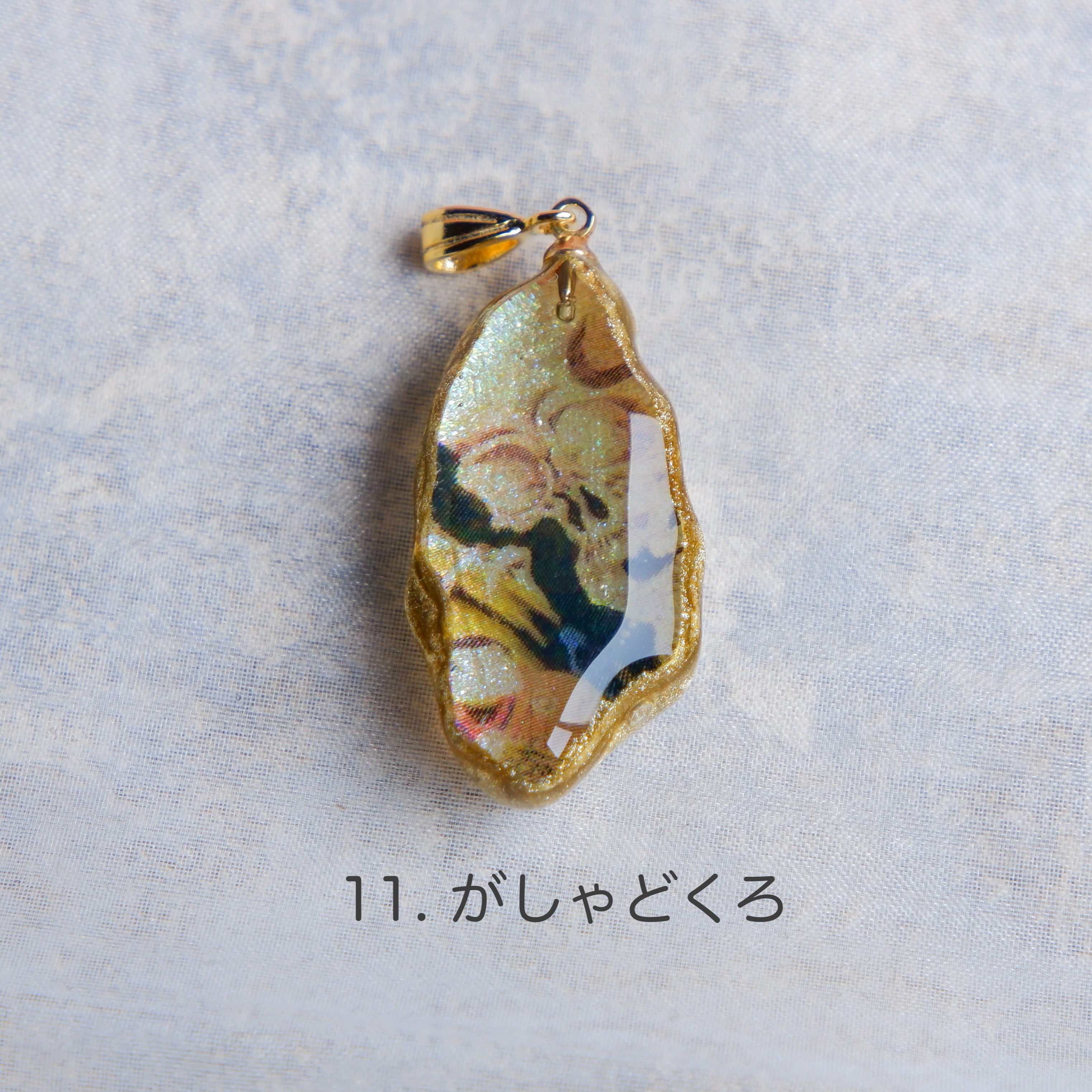 世界の名画を纏うアートレジンネックレス 1 | ISABELLA