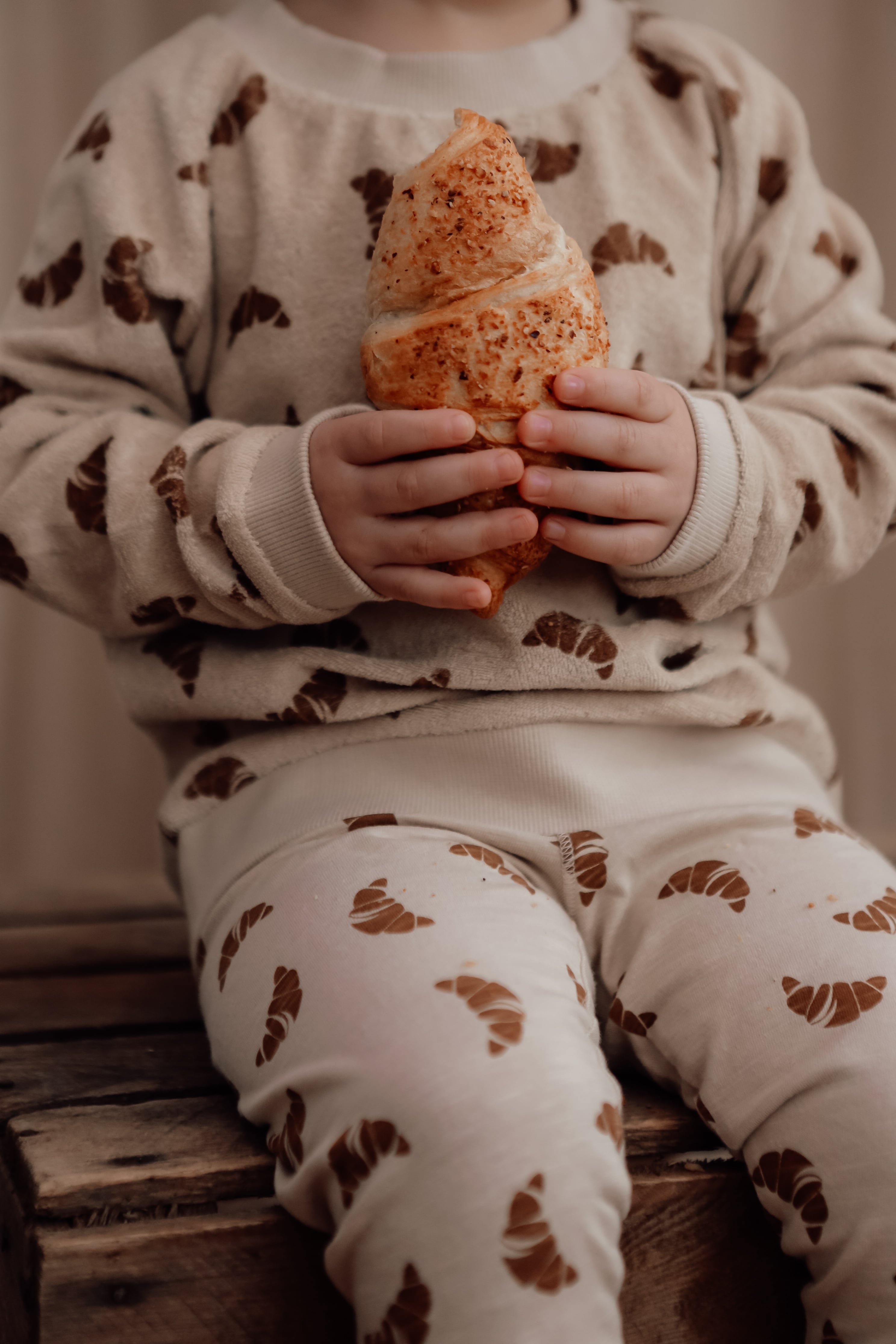 MONSIEUR MINI】Sweatshirt Terry croissant | RIRIBELL