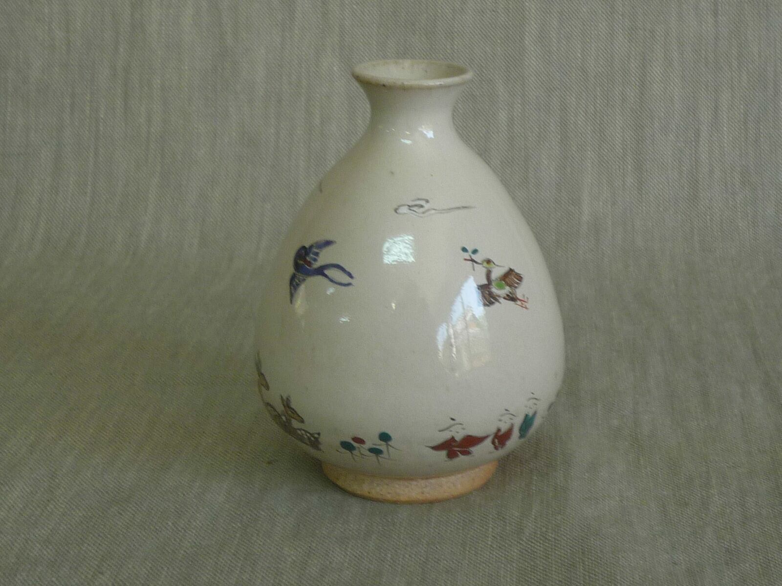 奈良絵花入 | 赤膚焼窯元 大塩昭山