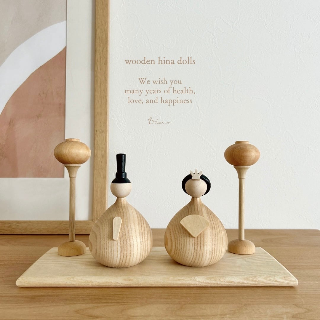 送料無料 2026年度分 即納 kaho decor( lemi toys)-wooden hina dolls