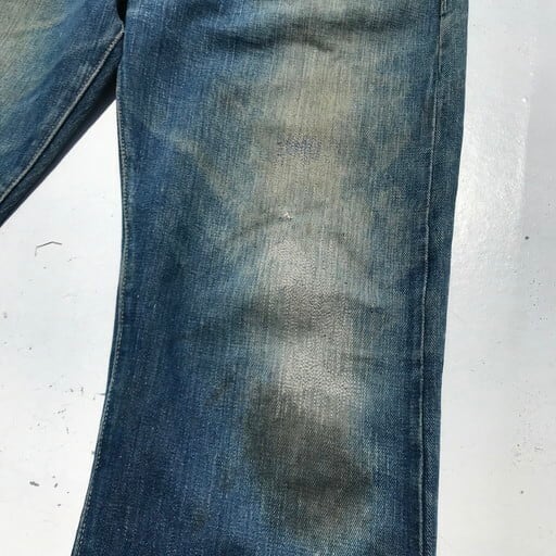 40's UNKNOWN ストアブランド 5ポケットデニム 大戦モデル WW2 月桂樹