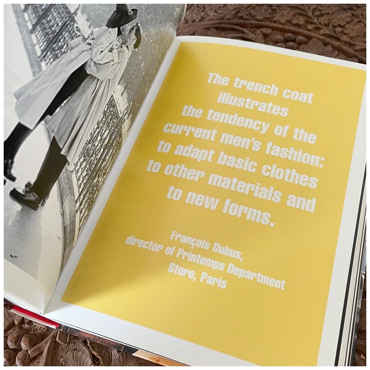 古書 洋書 The Trench Book トレンチコート 服飾史 | KIRA CLOSET vintage