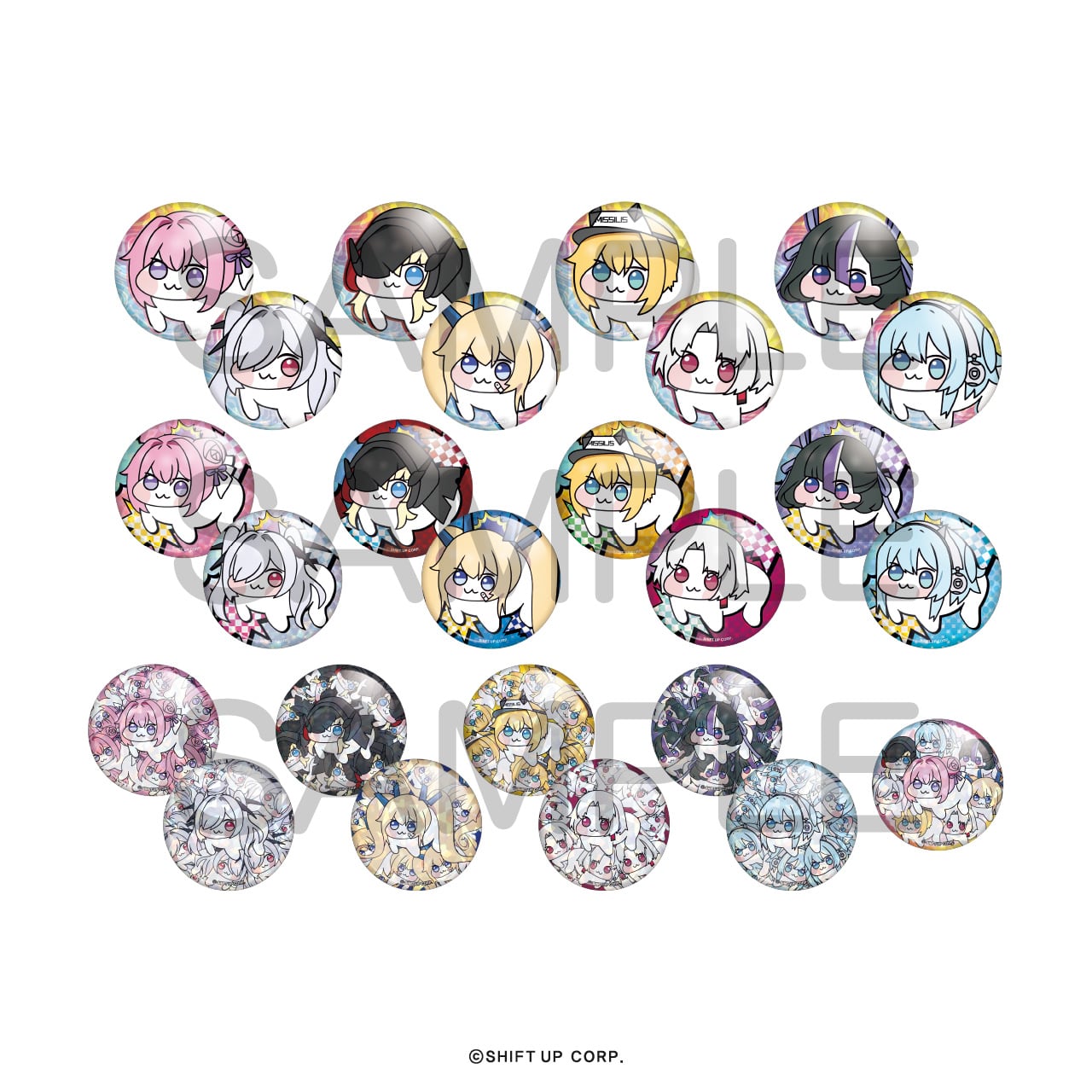 NIKKE DORO缶バッジ 全25種 10個入りBOX | あるじゃんマーケット