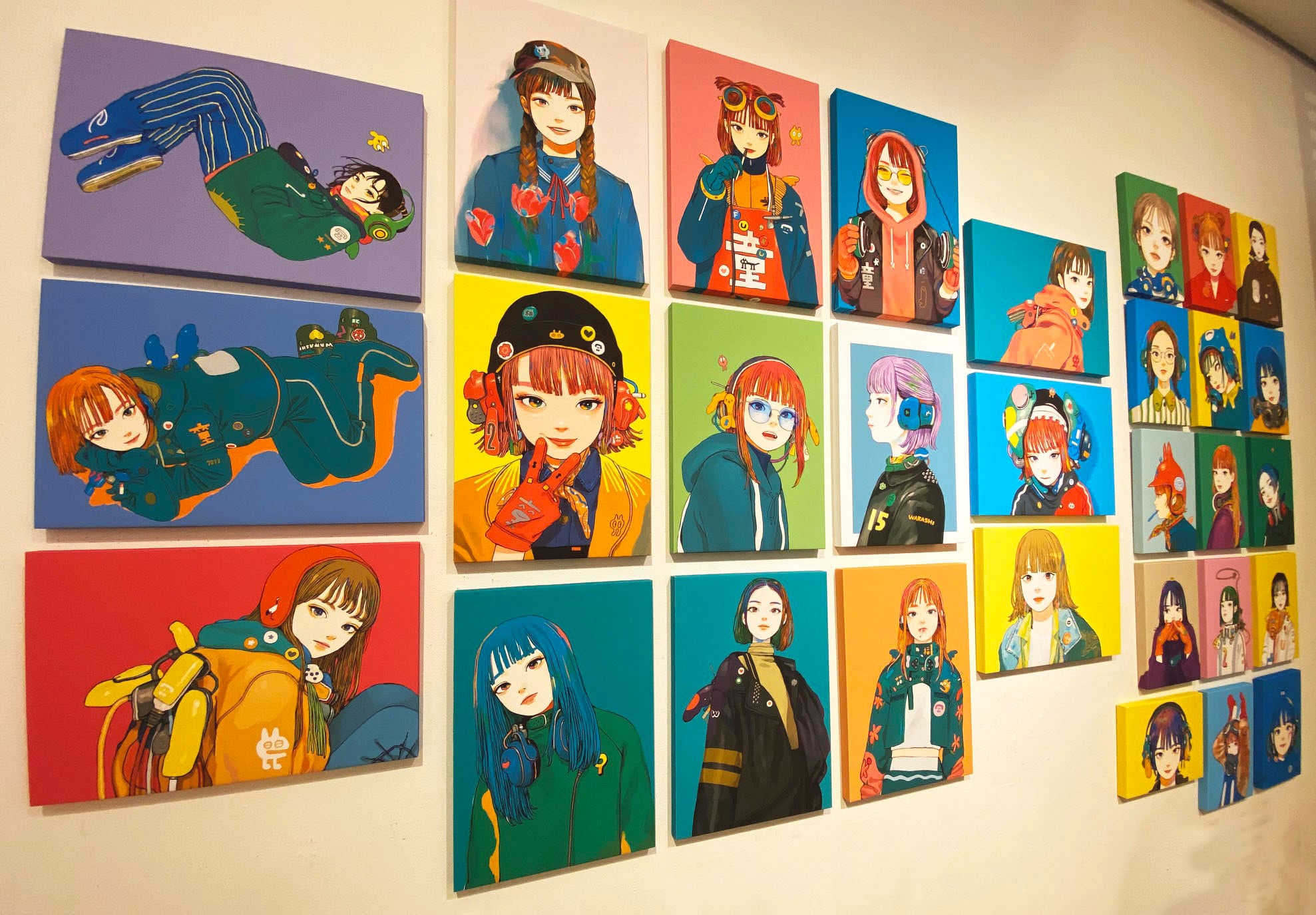 ざしきわらし作品集【DANDELION】刊行記念 A3サイズキャンバスパネル