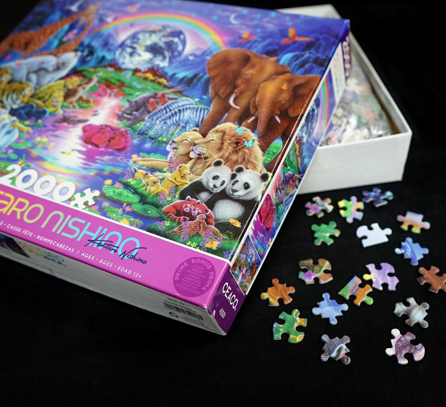 米国製ジグソーパズル「地球の家族」2000ピース | 西野健太郎アート