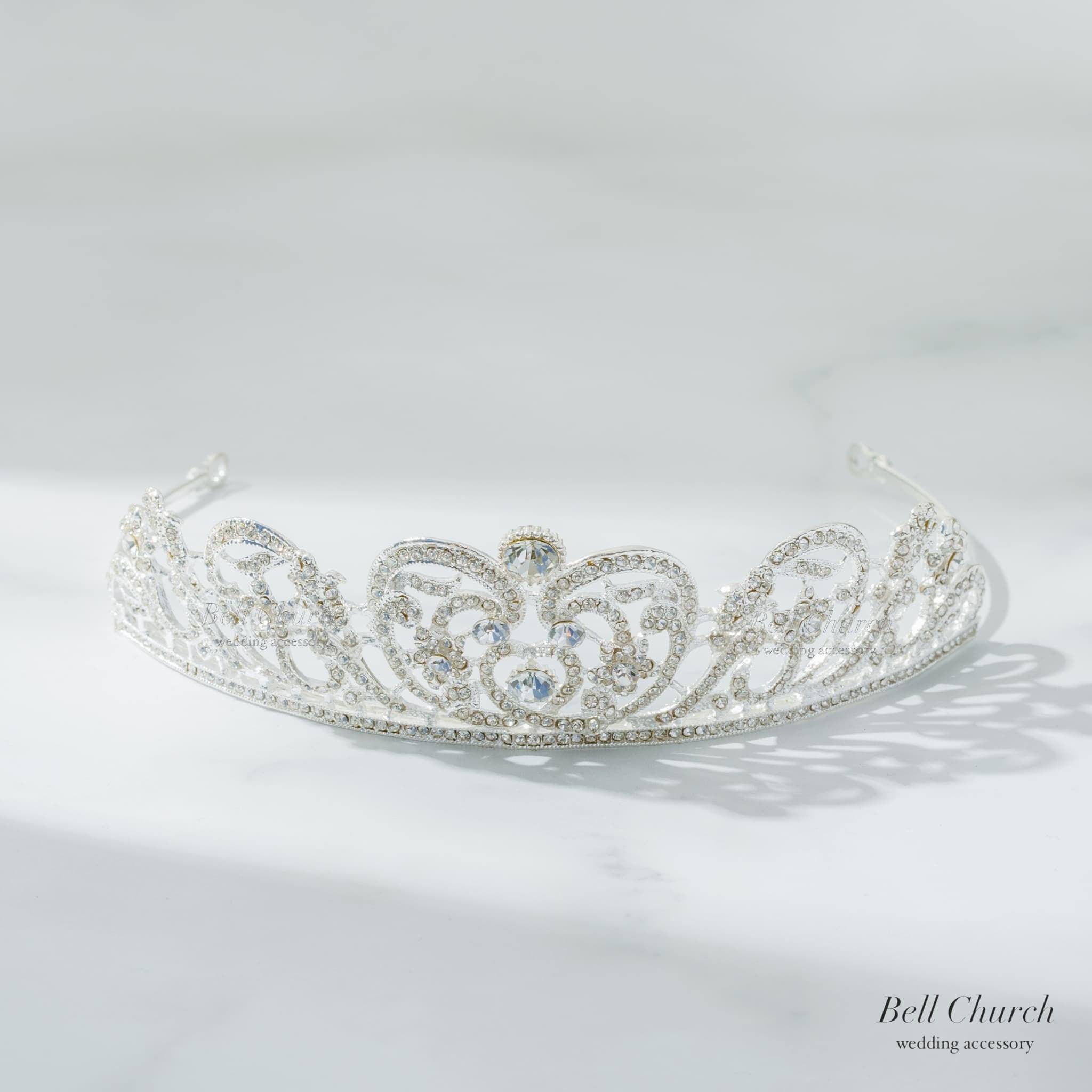 ティアラ | ジルコニア | ハートモチーフ | シルバー(BC-T19