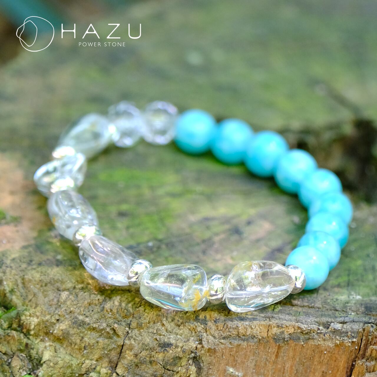 必要なもの、幸運を引き寄せる力［ホワイトトパーズ／アマゾナイト