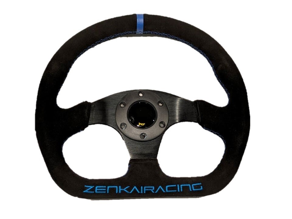 ZENKAIRACINGオリジナル】320mm Dシェイプステアリング | ZENKAIRACING