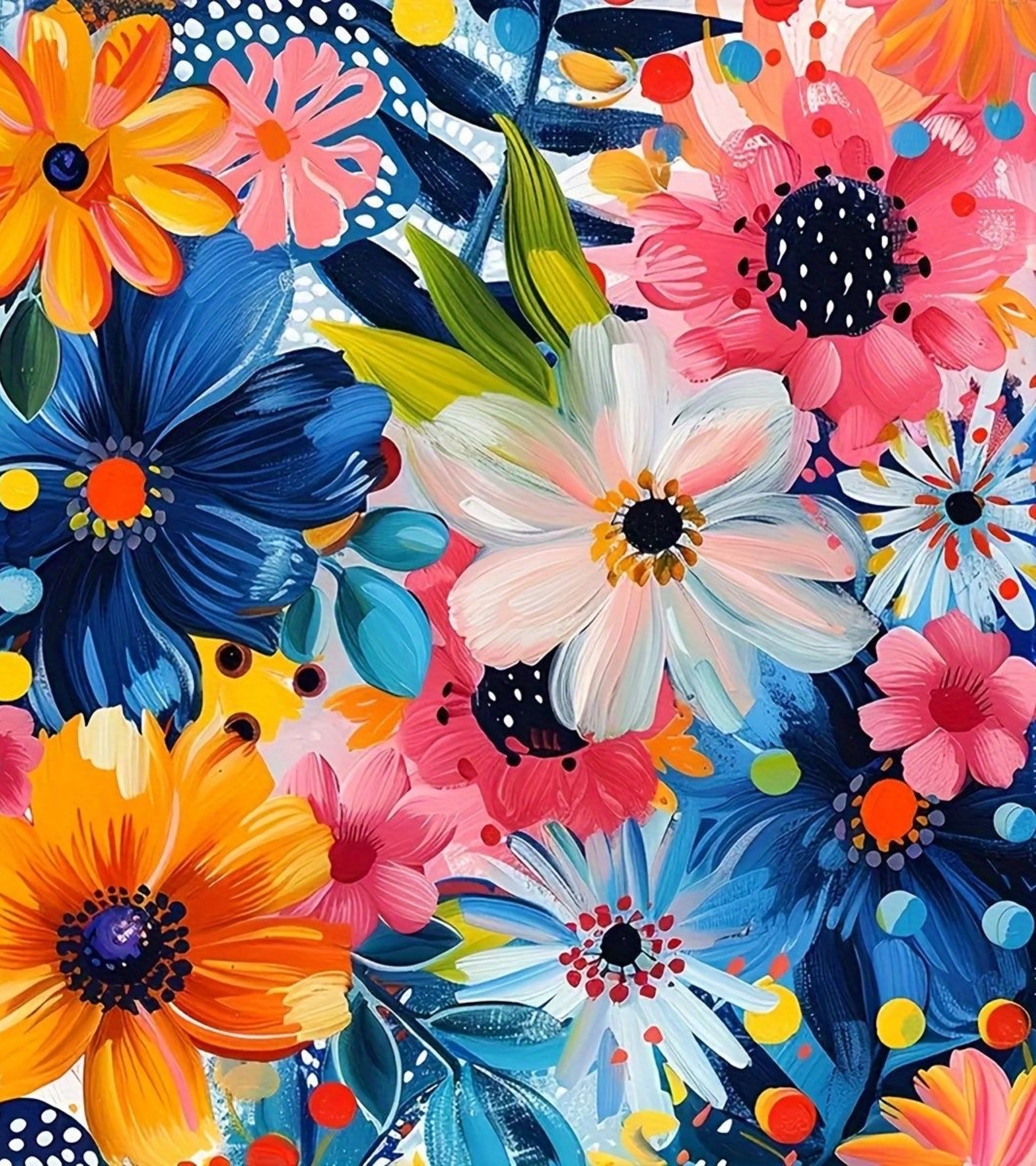 新商品！ALL フェアリーダストビーズ ダイヤモンドアート 27x24cm 咲く