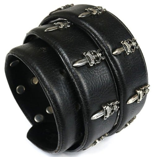 CHROME HEARTS クロムハーツ #5 ダガーローテッド ベルト ストラップ