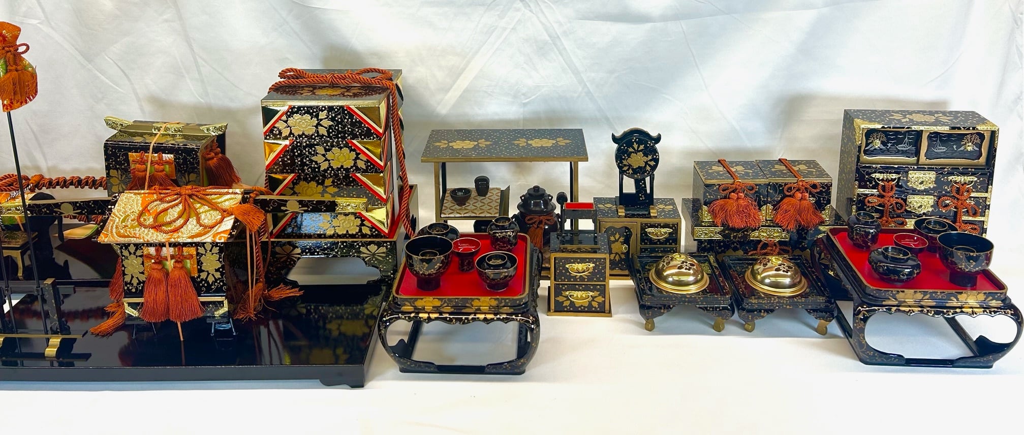 45号 前盛上 葵 掛膳揃入 雛人形 雛道具 小道具 ひな祭り 買い替え