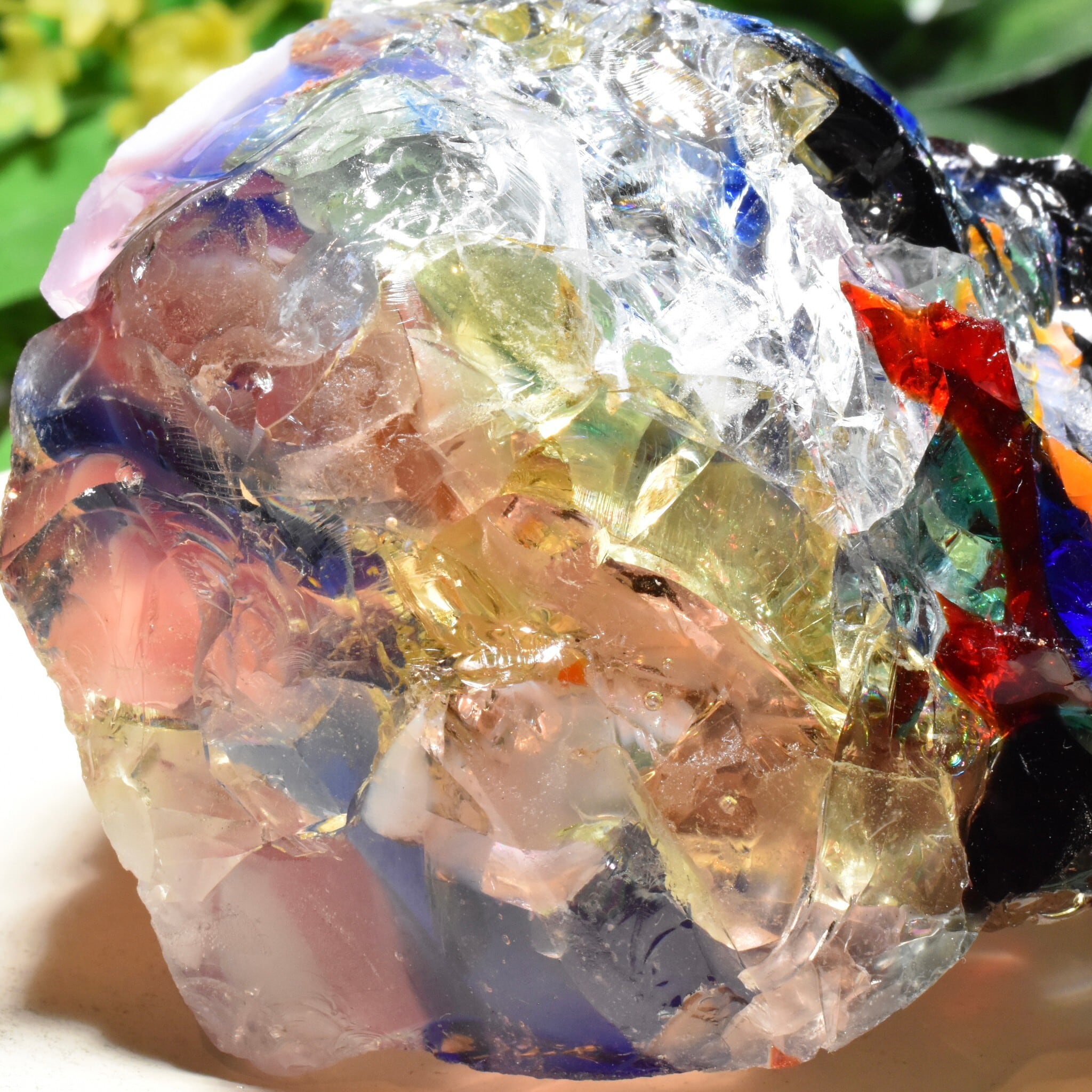 たくさんの虹入り シエラネバダ産 アンダラクリスタル原石
