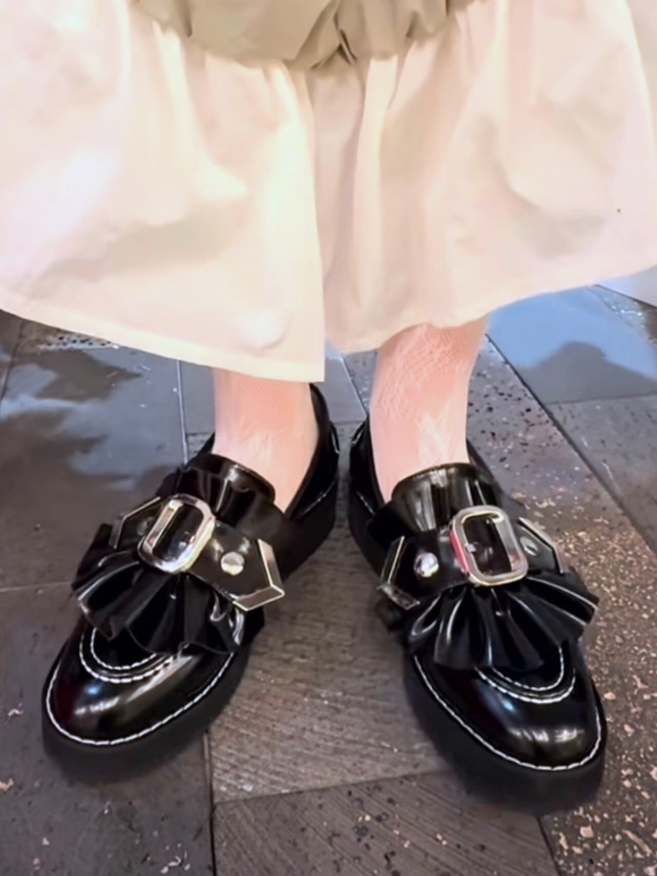 25SS 】HOUGA ホウガ / day and night loafer BLACK / ローファー