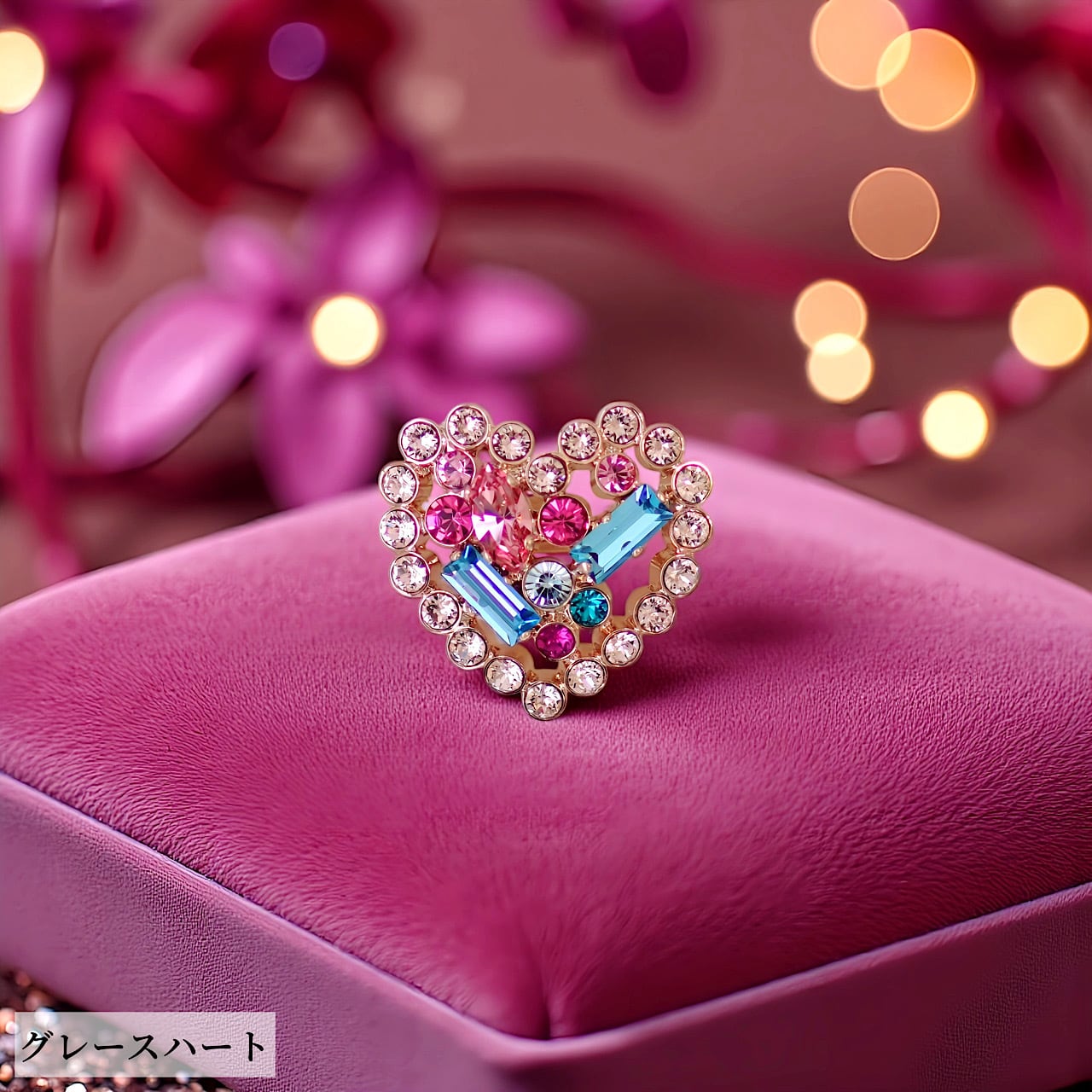 ハートジュエルボックス リング | MAKI NUMOTO (マキ ヌモト