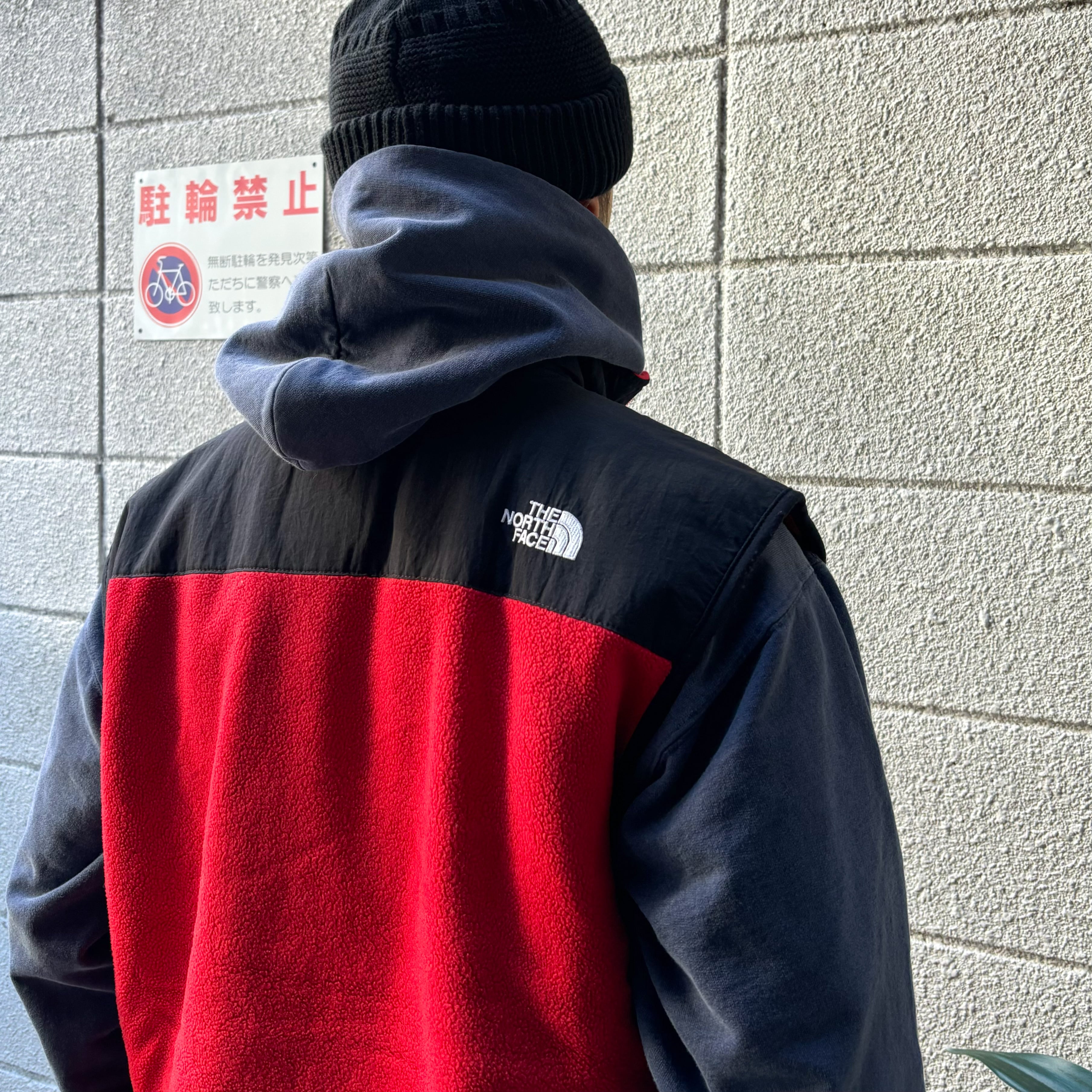 90's The North Face Denali Fleece Vest L / ザ・ノースフェイス