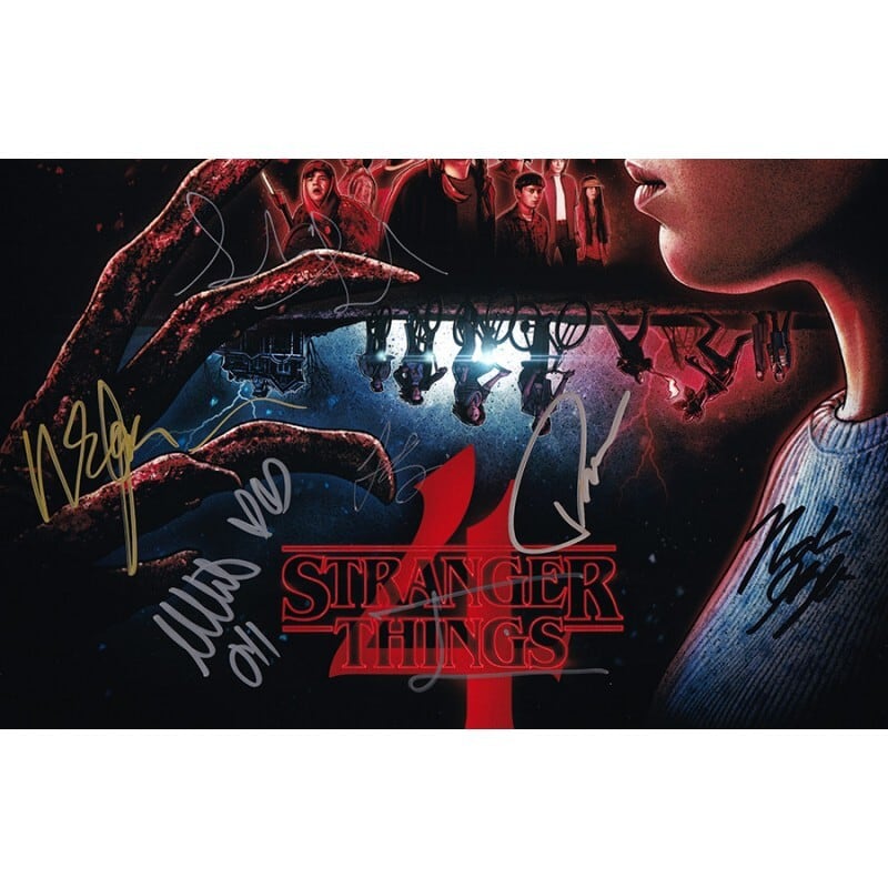 Stranger Things(ストレンジャーシングス) 【12名直筆サイン入りミニ