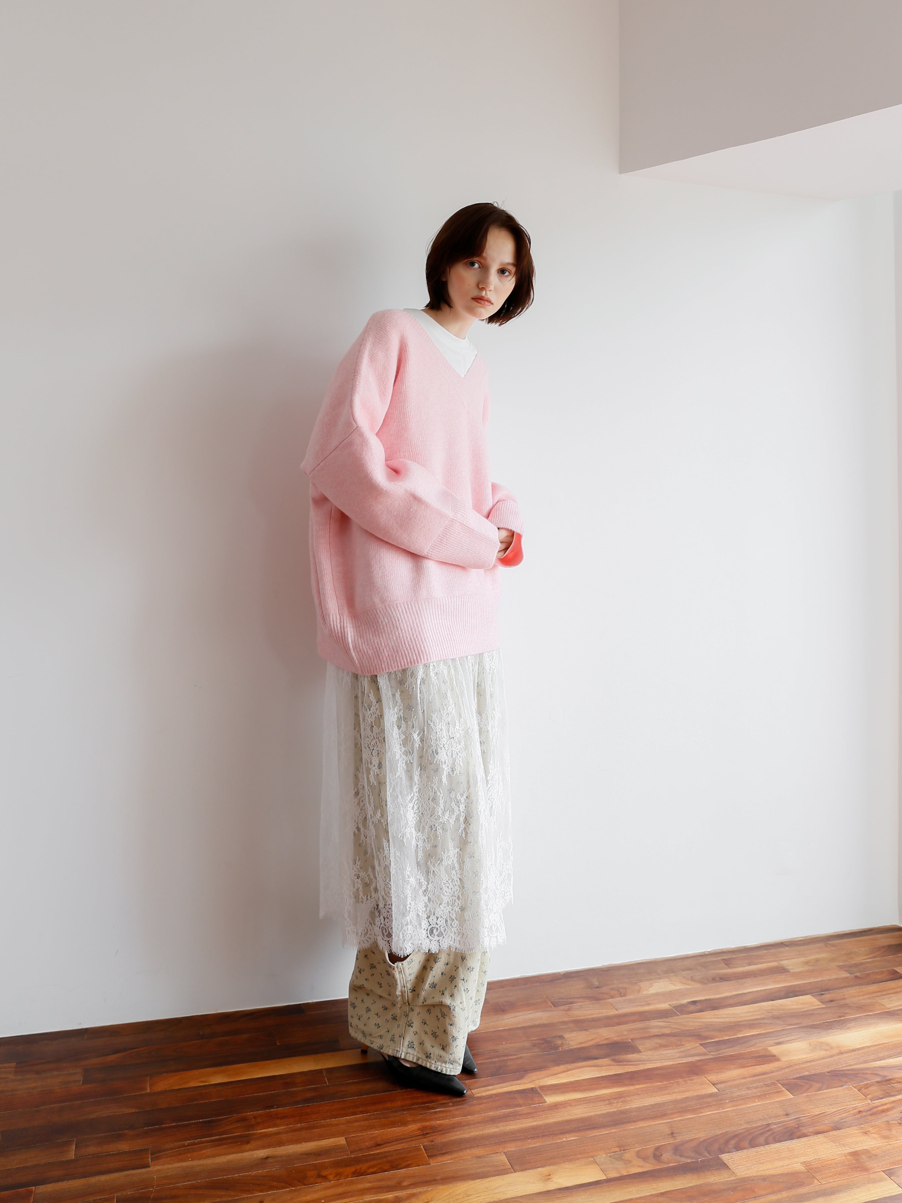 sheer lace combi onepiece | Katrin TOKYO