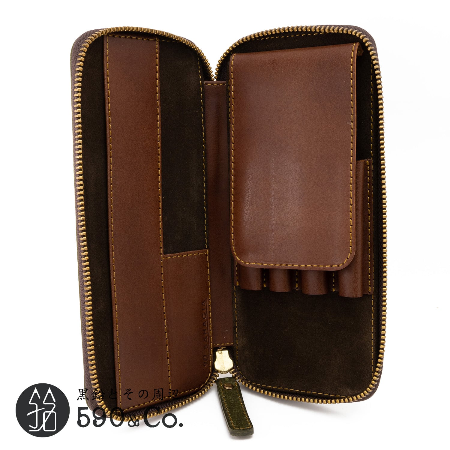 Bahagia & craft/バハギア】ラウンドファスナーペンケース (プエブロ