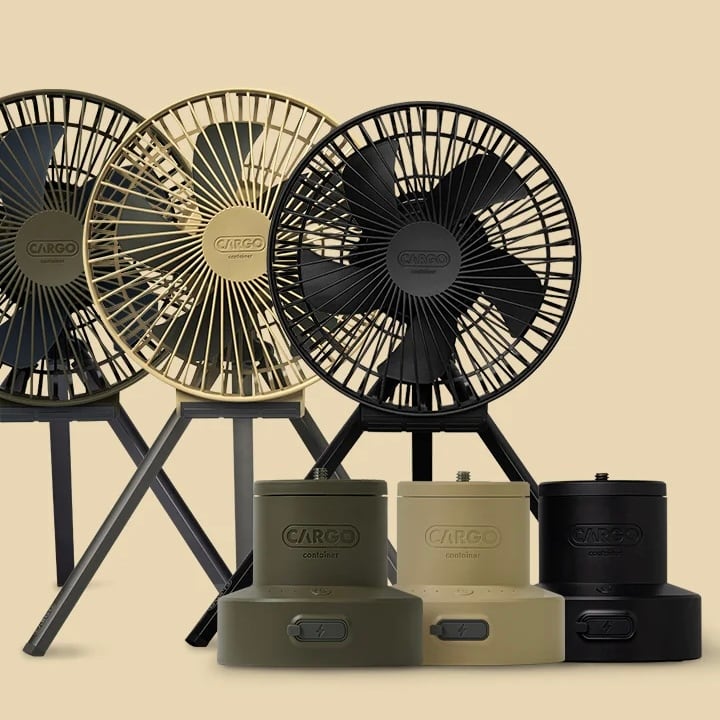 CARGO CONTAINER DUAL FAN M / カーゴコンテナ デュアルファン M