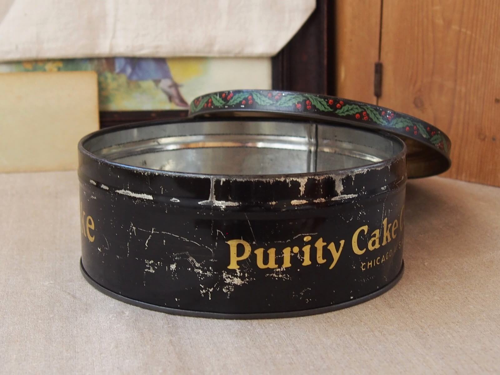 アメリカアンティーク フルーツケーキ缶 | Bonny Bee