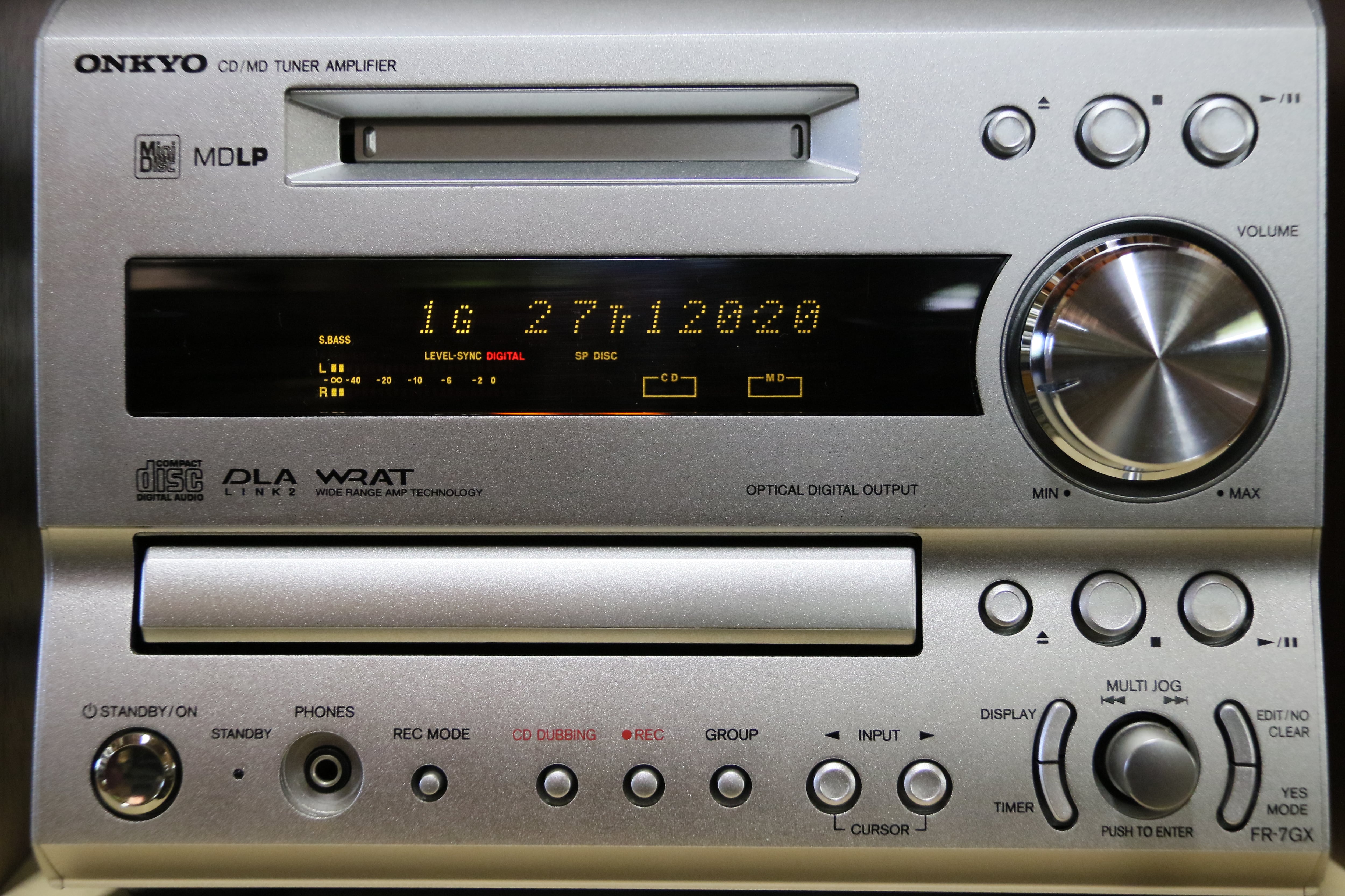 ミニコンポの基準機！】ONKYO FR-7GX ＆D-S7GX MD/CD/ﾁｭｰﾅ/ｱﾝﾌﾟ/ｽﾋﾟｰｶ