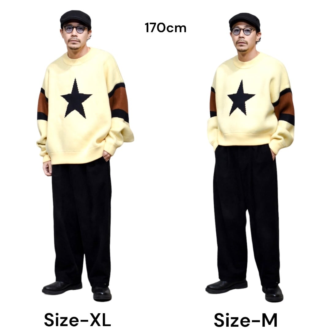 AMBERGLEAM - Star Warm Sweater (size-M/XL) ¥26000+tax | KODONA in