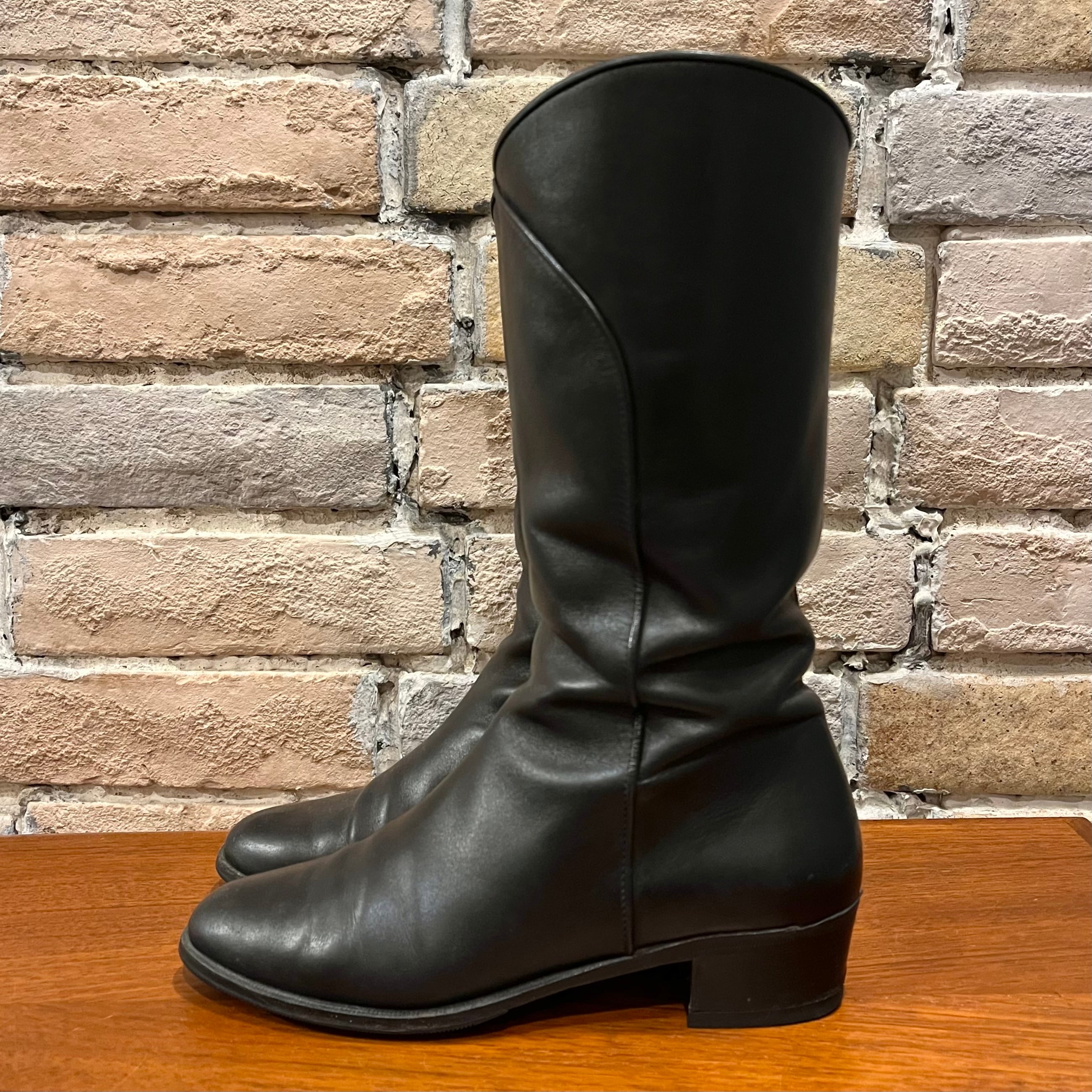 tanino crisci leather long boots size36 タニノクリスチー