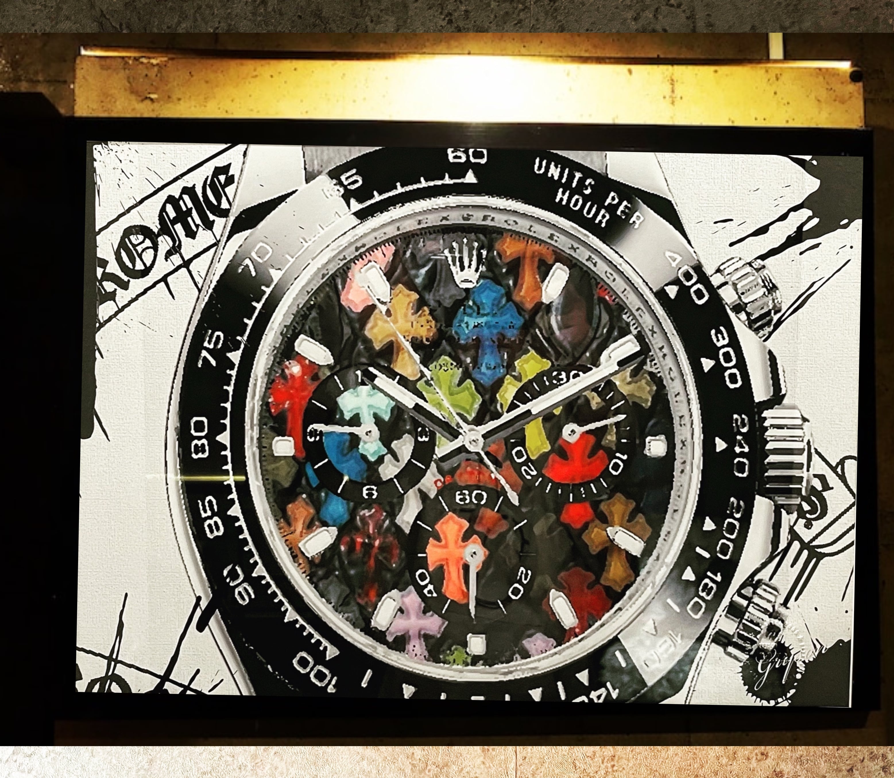 Grysonアート3Lクロムハーツ パロディオマージュアート | MFA