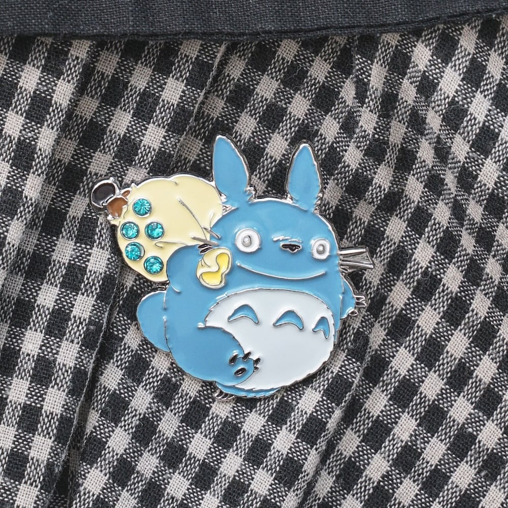 となりのトトロ メタルブローチ（中トトロ GB-03/6989） | すすのこ