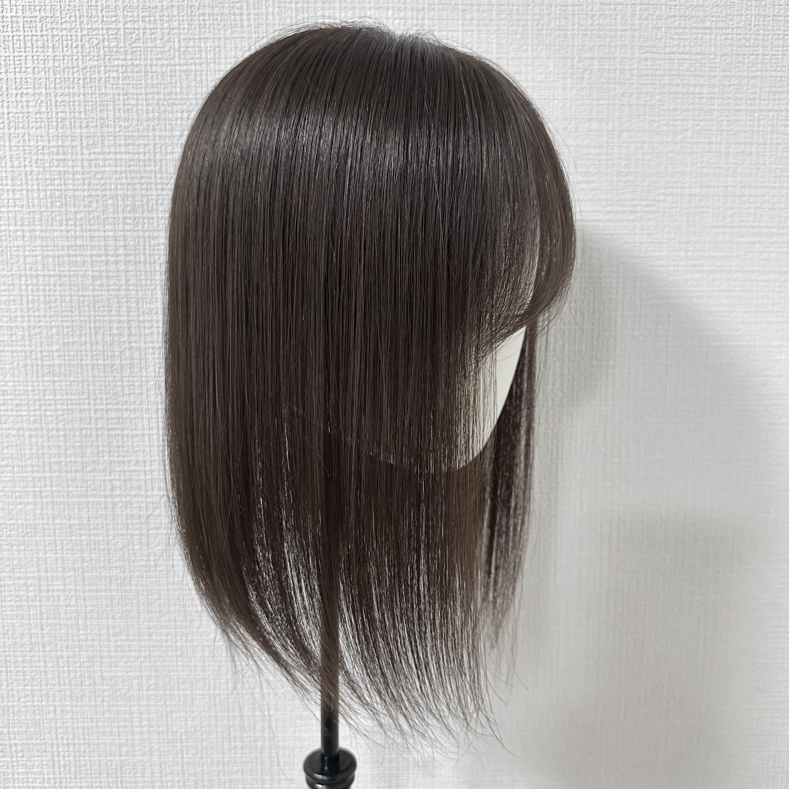 ネオピース 14×16cm 前髪あり/なし レミー人毛100% | 百合子ウィッグ