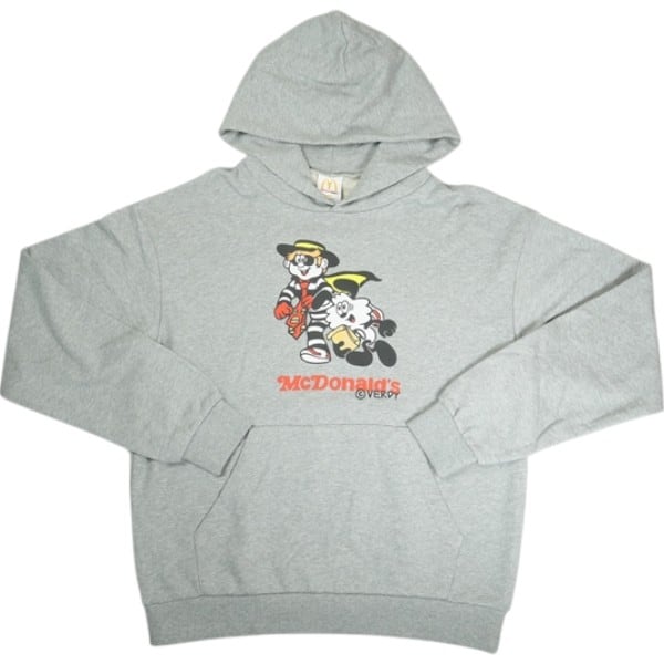Size【XL】 VERDY ヴェルディ ×McDonalds Hoodie Gray 上海限定