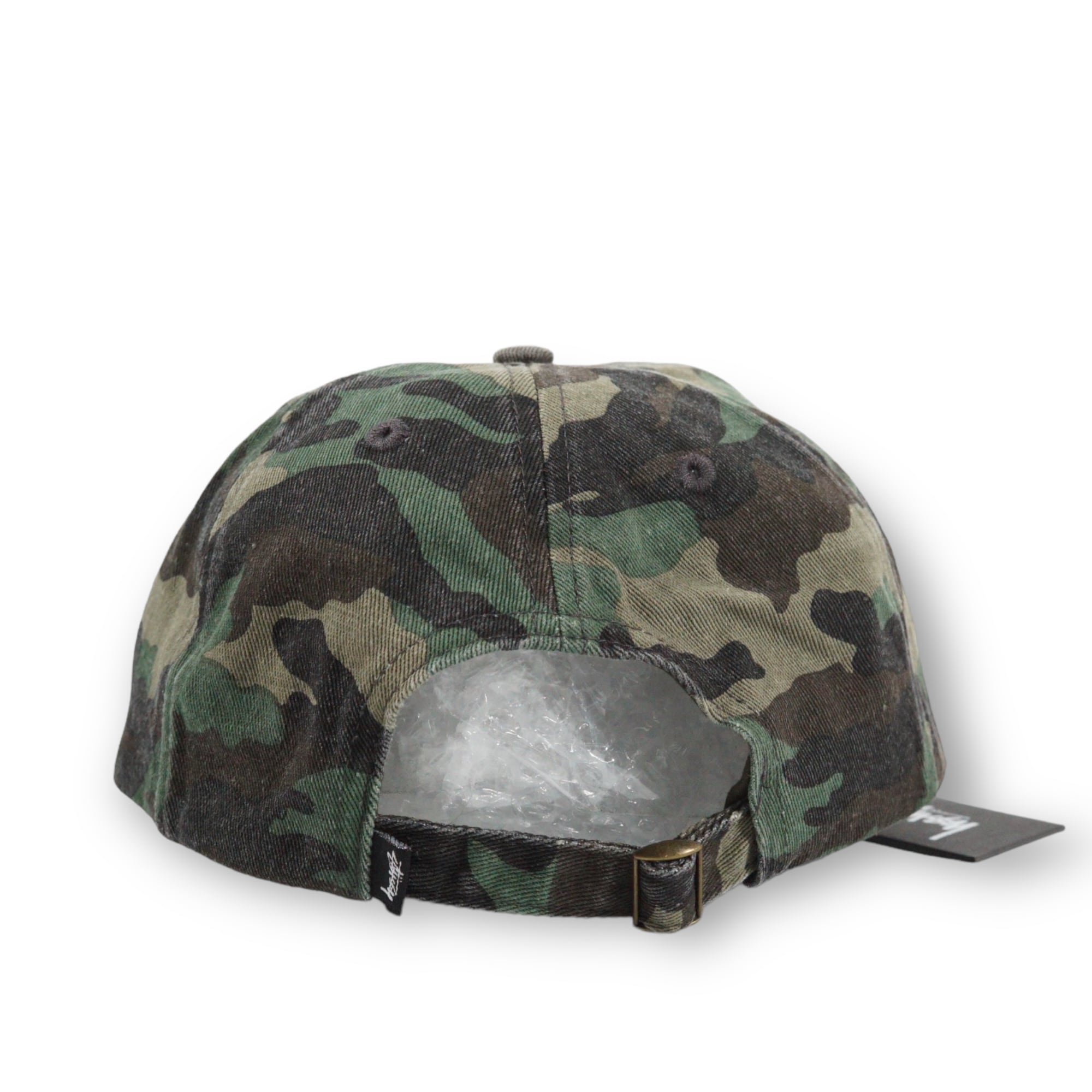 日本未発売】STUSSY SSリンクロゴ カモフラージュ カーブキャップ