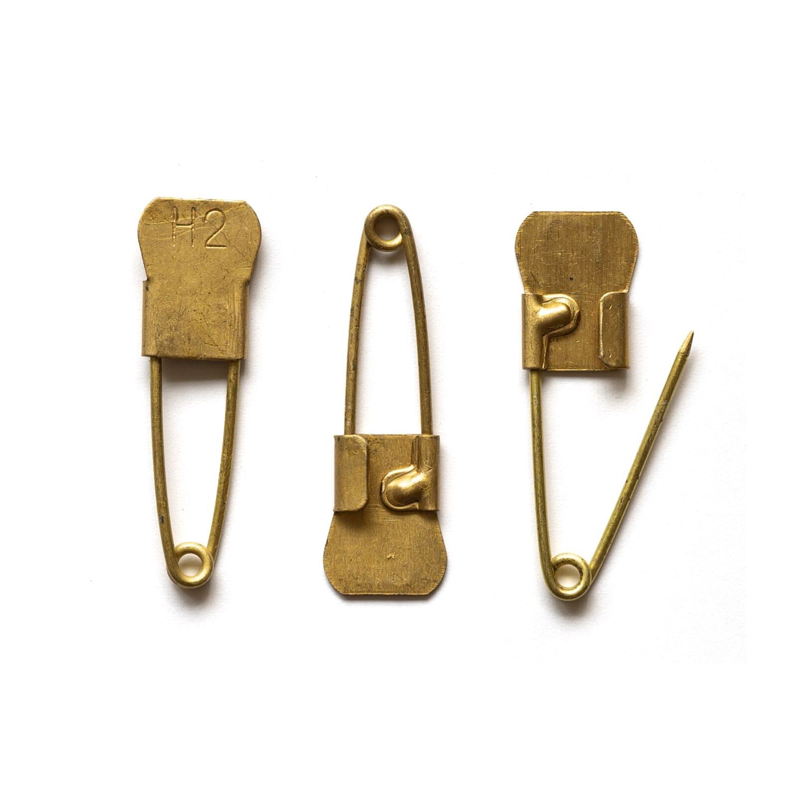 ブラスミリタリーランドリーピン 20個&専用ケース付き 】米軍の