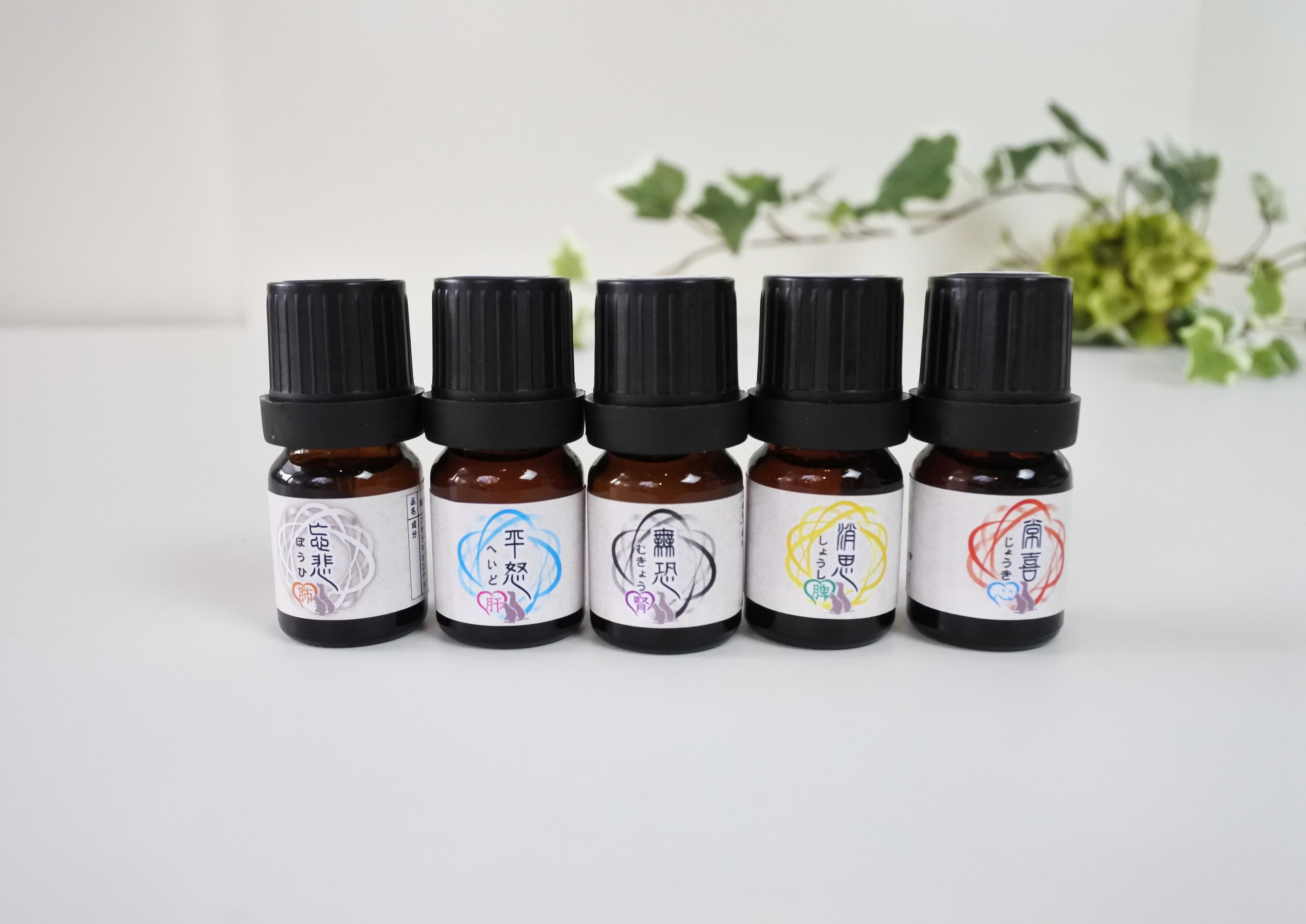 漢方五情オイル5本セット＜ペット用＞ | CACIO公式ウェブショップ